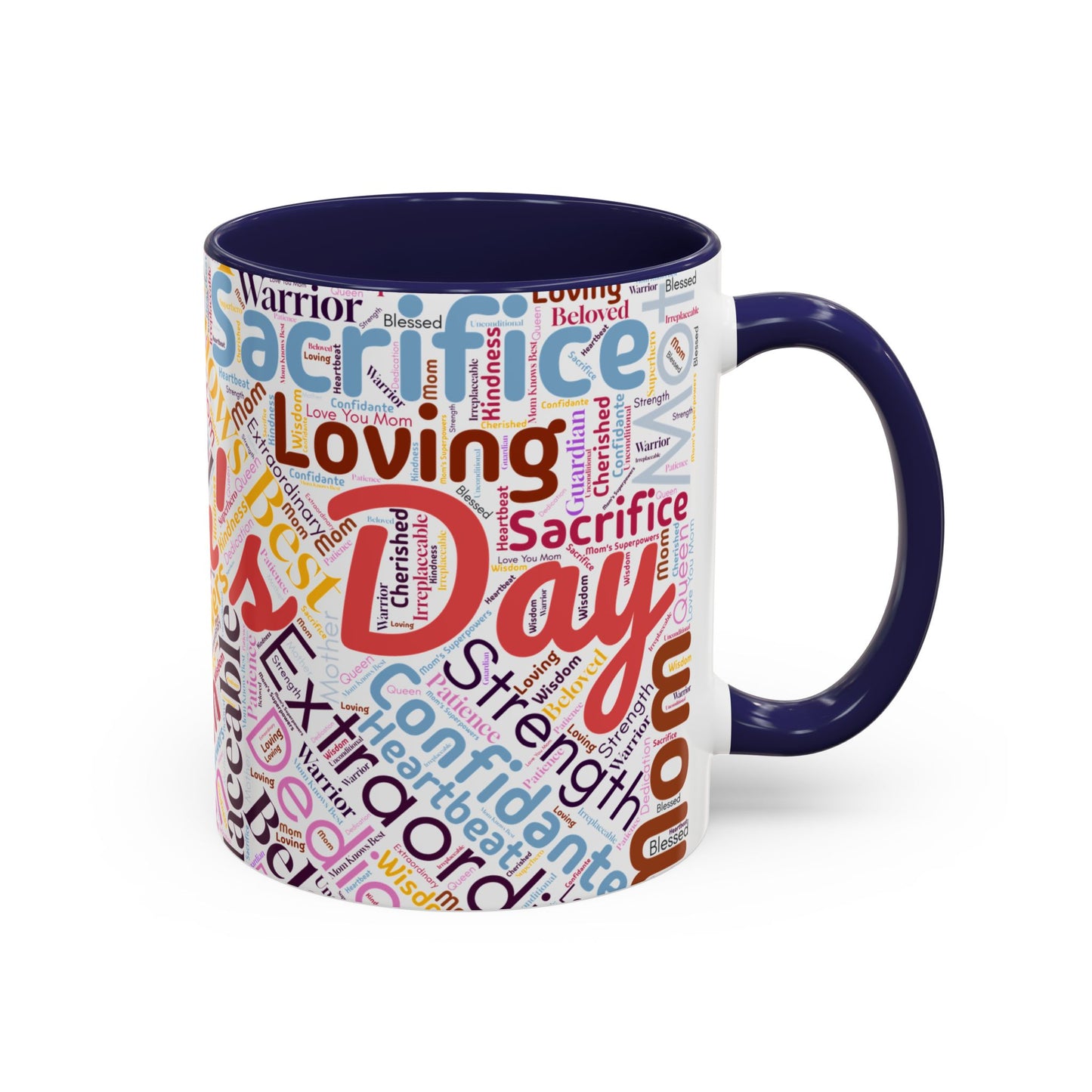 Colorful Mother's Day Word Art Mug