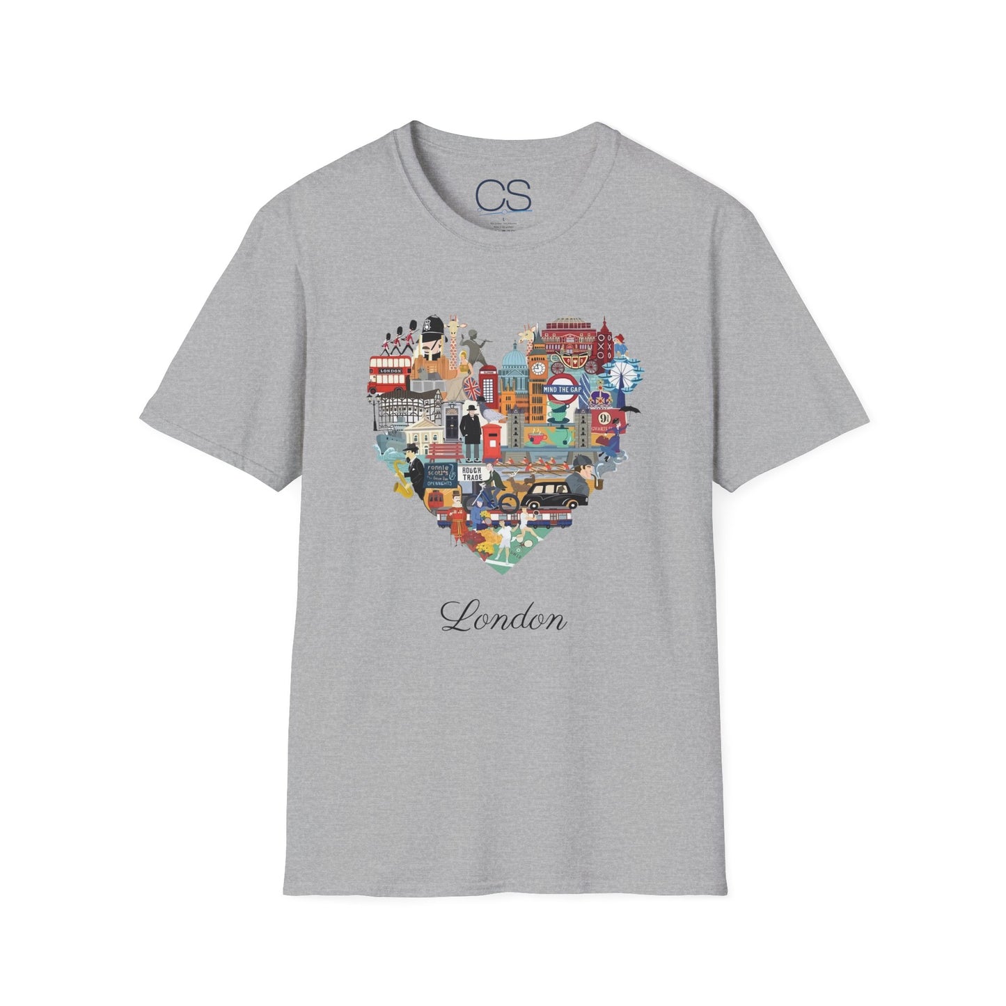 London Heart Collage T-Shirt