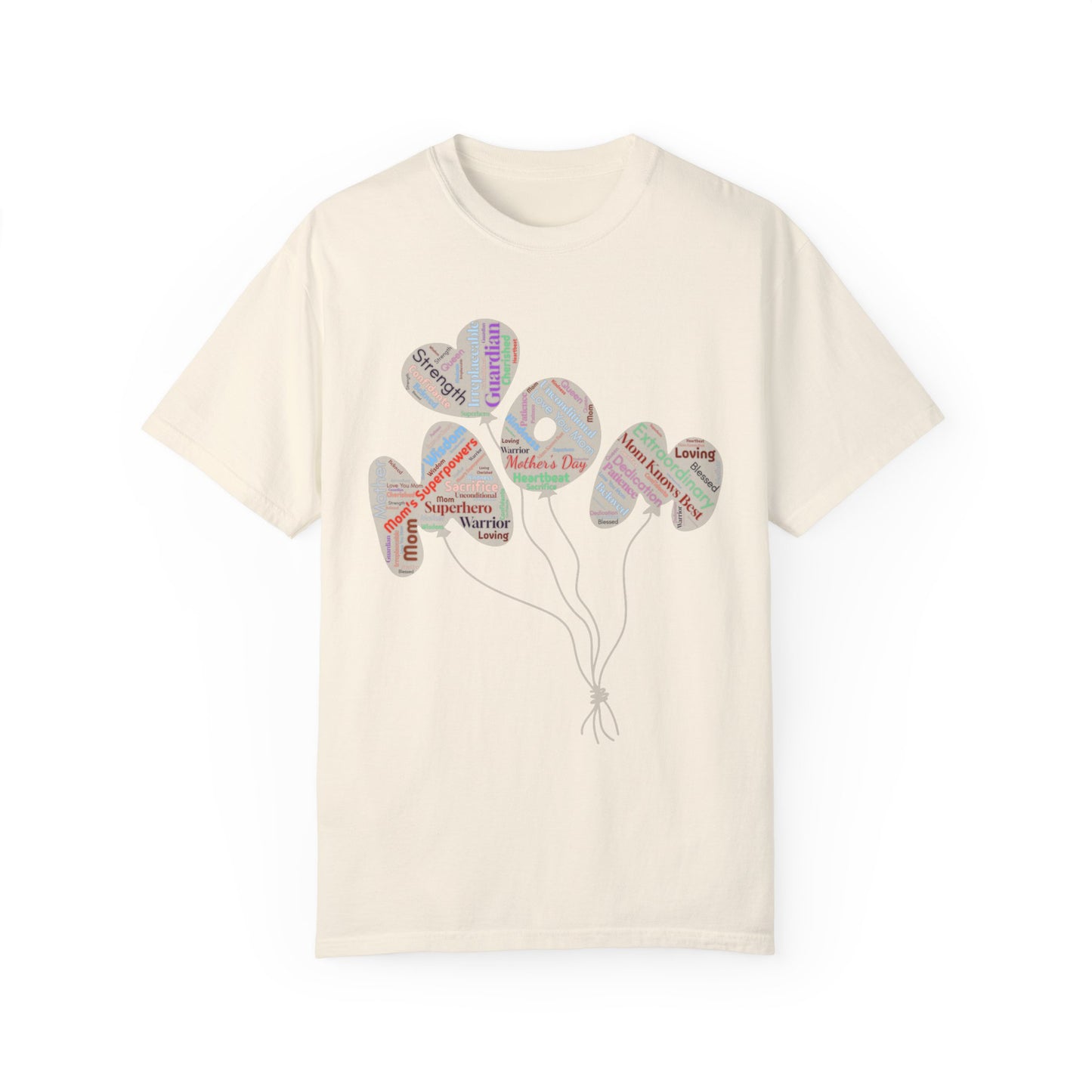 Product Title "Mother's Day Heart Balloons T-Shirt