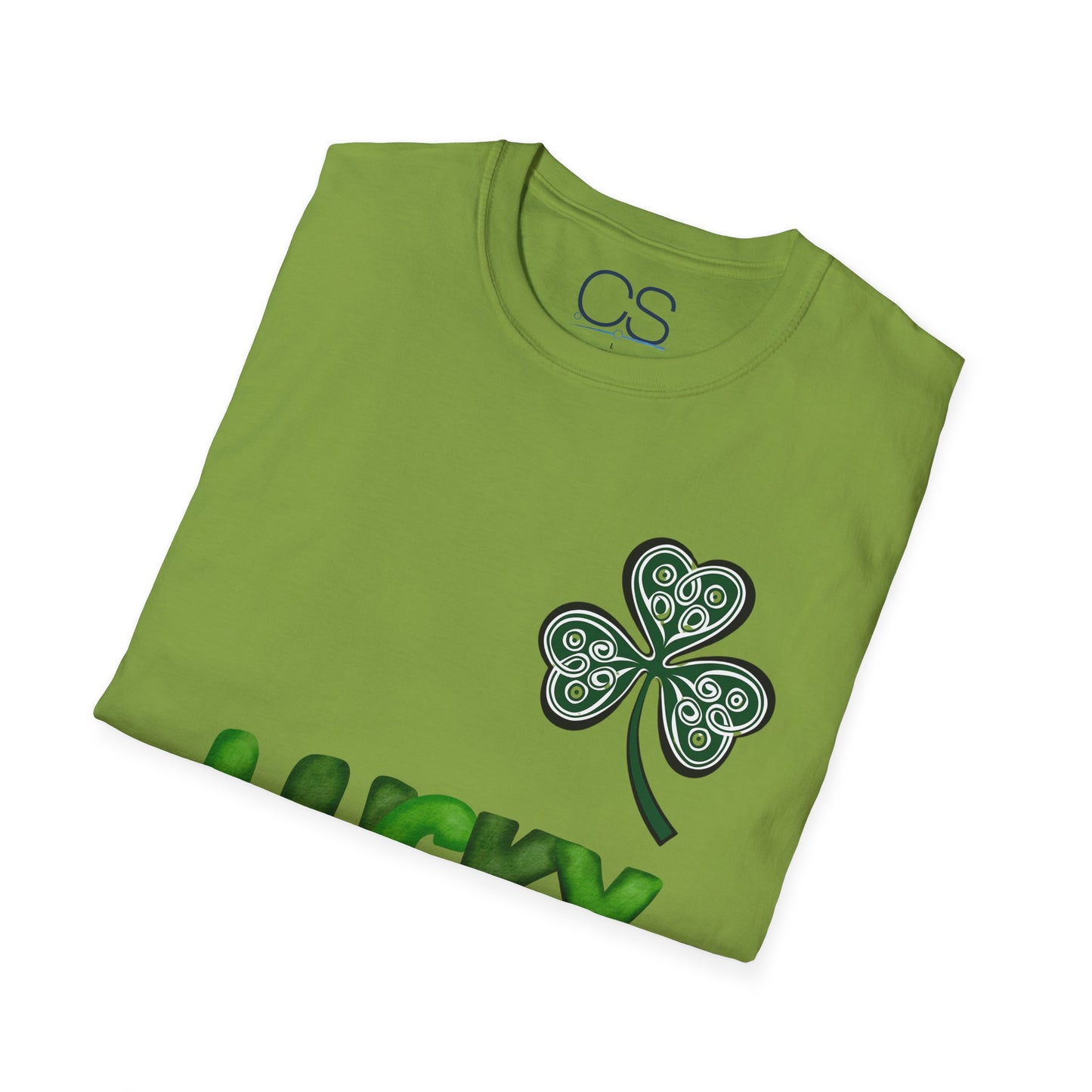 Double-Sided St. Patrick's Day Irish Shamrock Unisex Softstyle T-Shirt