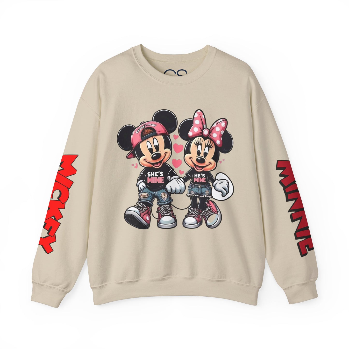 Mickey & Minnie Couples Crewneck Sweatshirt