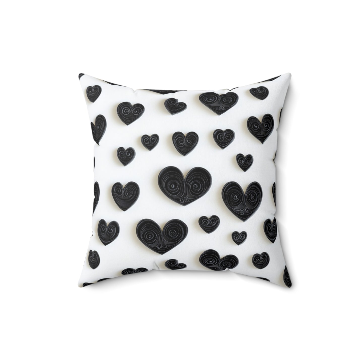 Modern Heart Pattern Throw Pillow