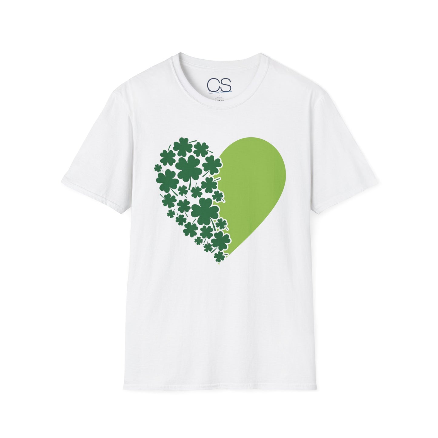 Irish Shamrock Heart T-Shirt