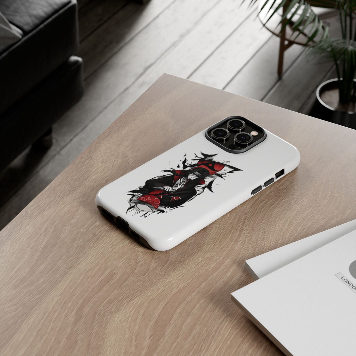 Durable Itachi Uchiha Pattern Phone Case