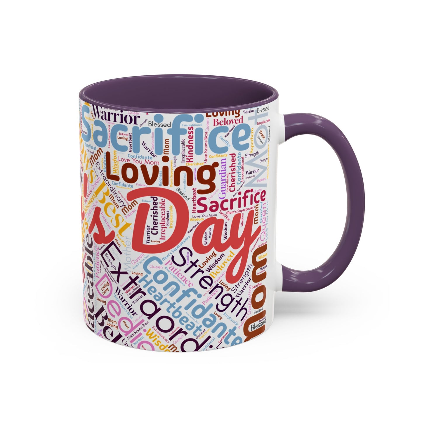 Colorful Mother's Day Word Art Mug