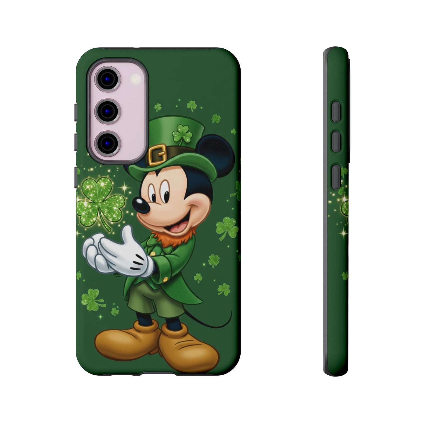 Disney Mickey Shamrock Durable Phone Case