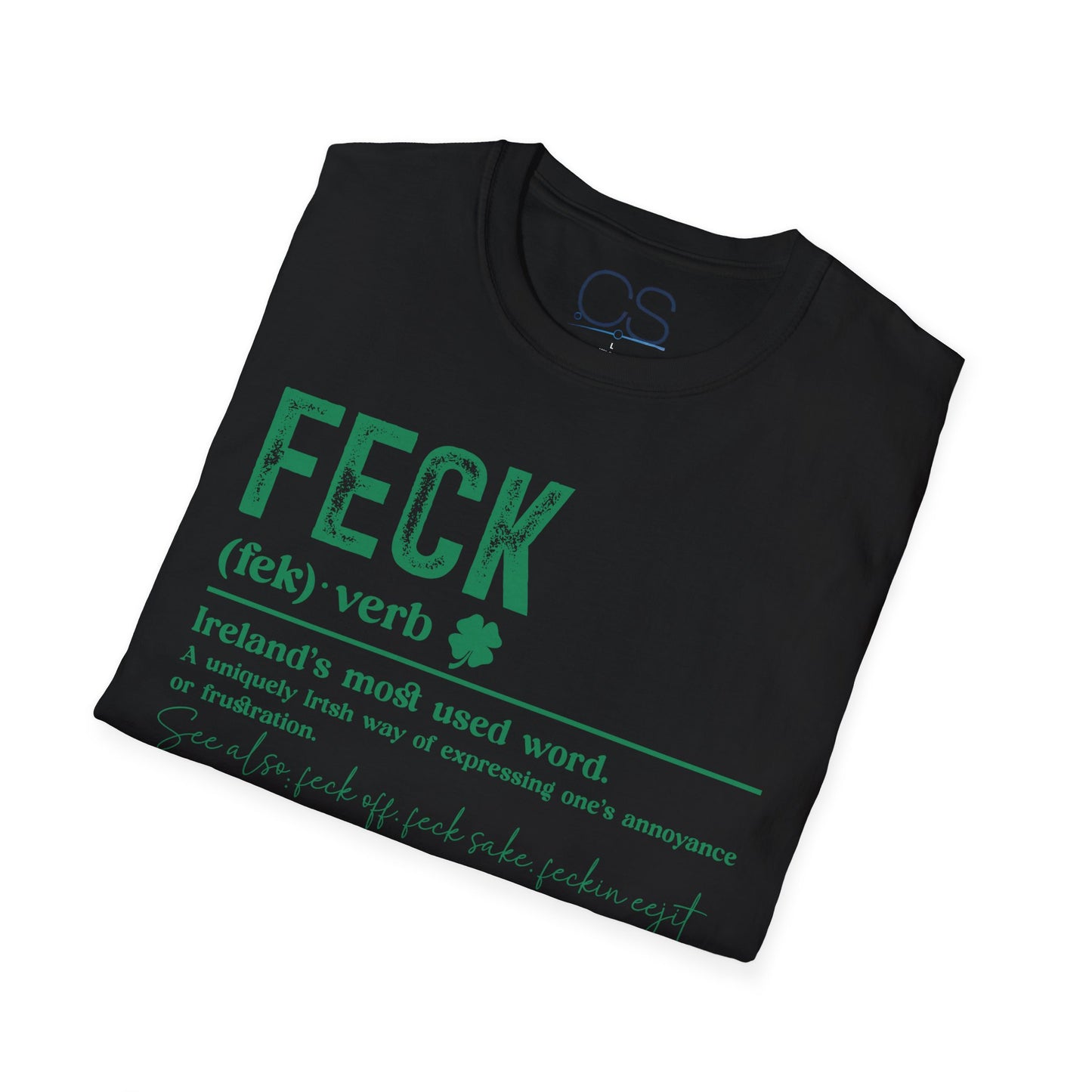 Luck of the Irish Shamrock Unisex Softstyle T-Shirt