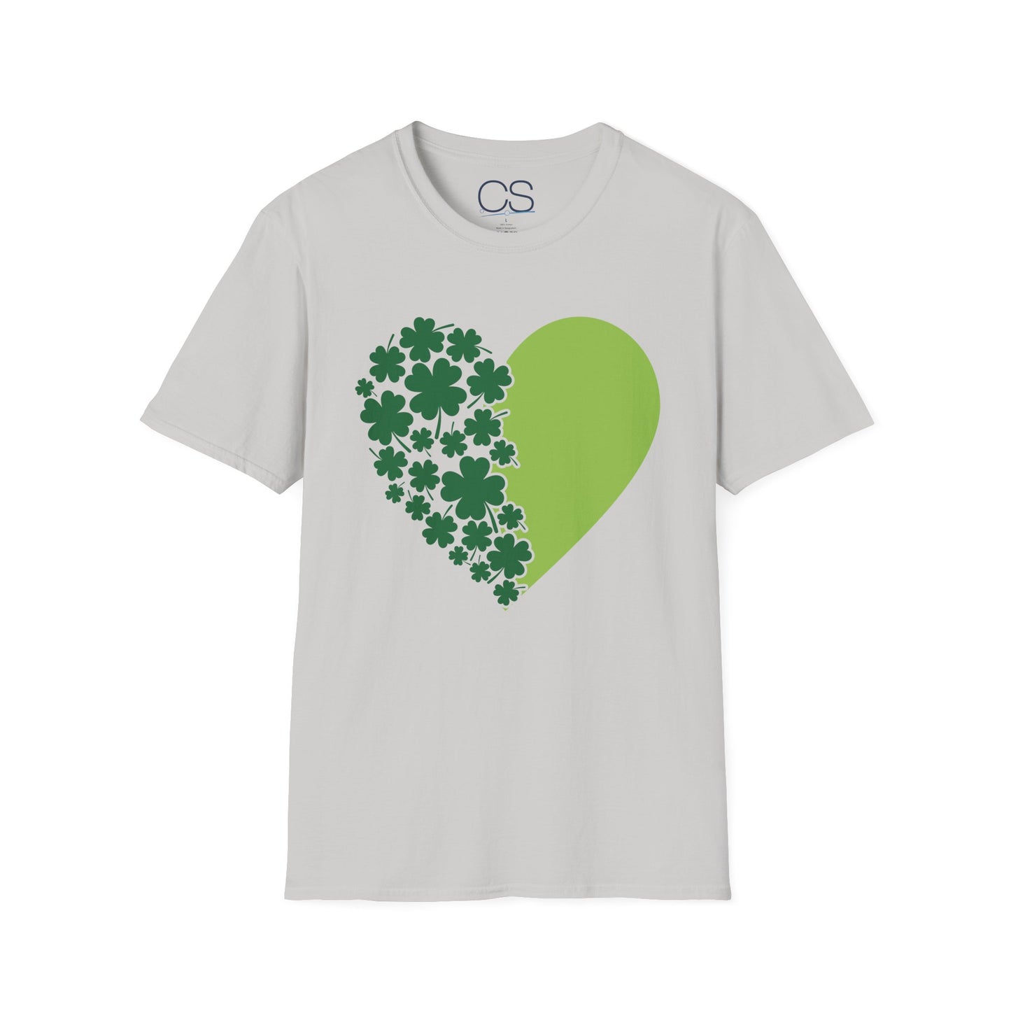 Irish Shamrock Heart T-Shirt