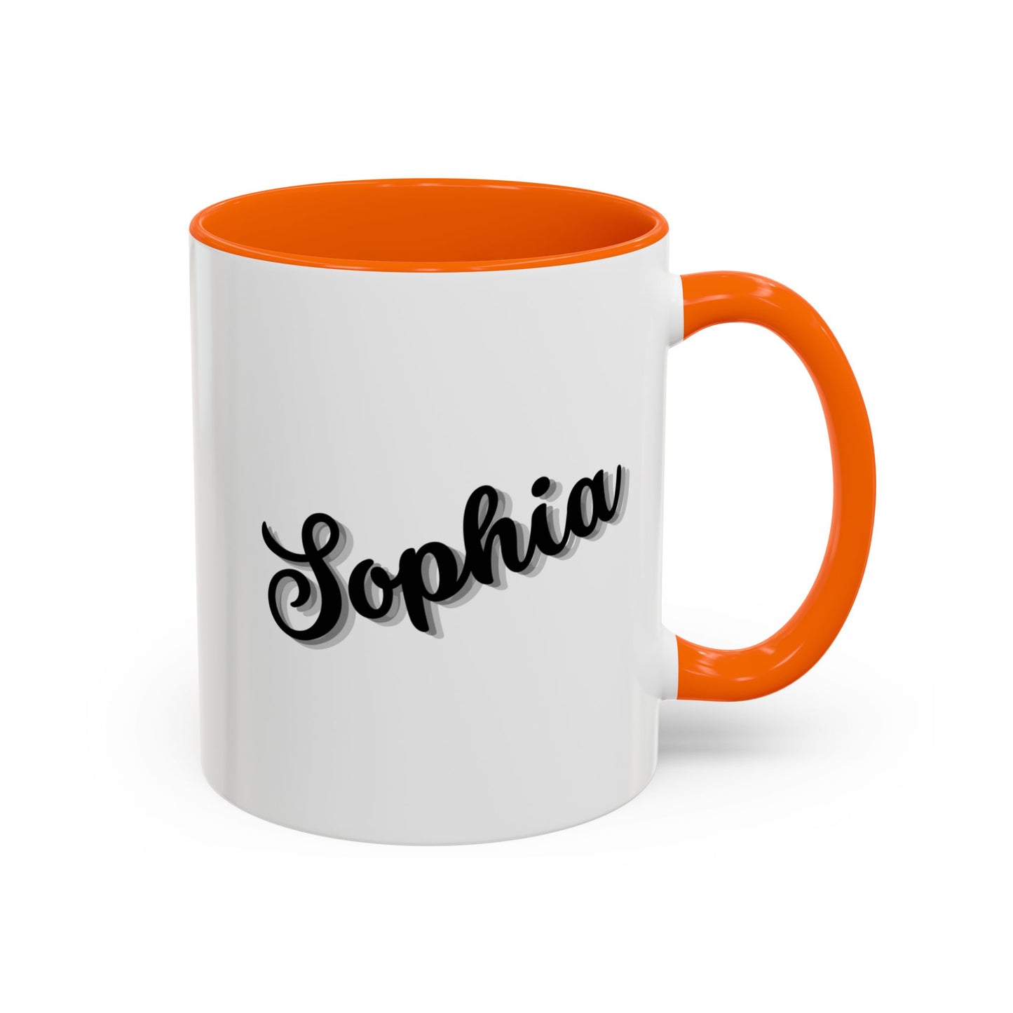 Custom "You Are Loved" Valentine's Day Color Mug with Personalized Name