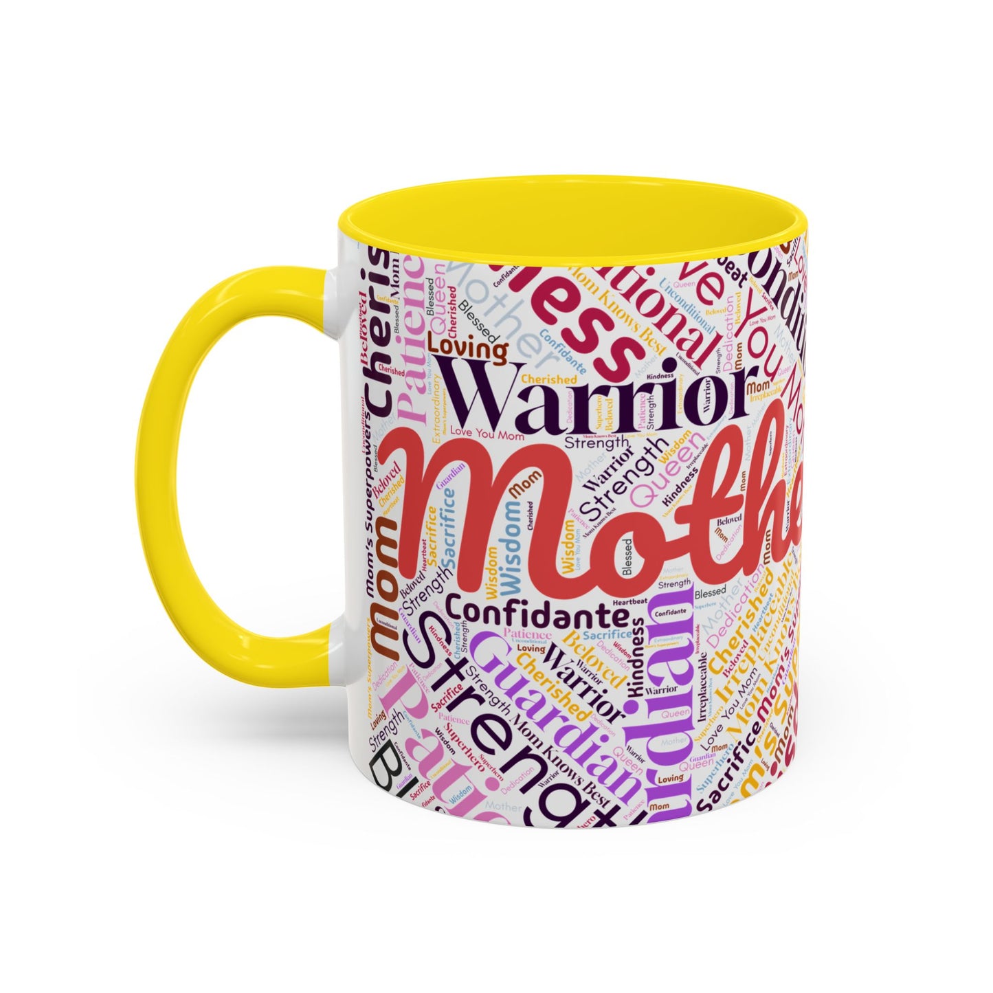 Colorful Mother's Day Word Art Mug