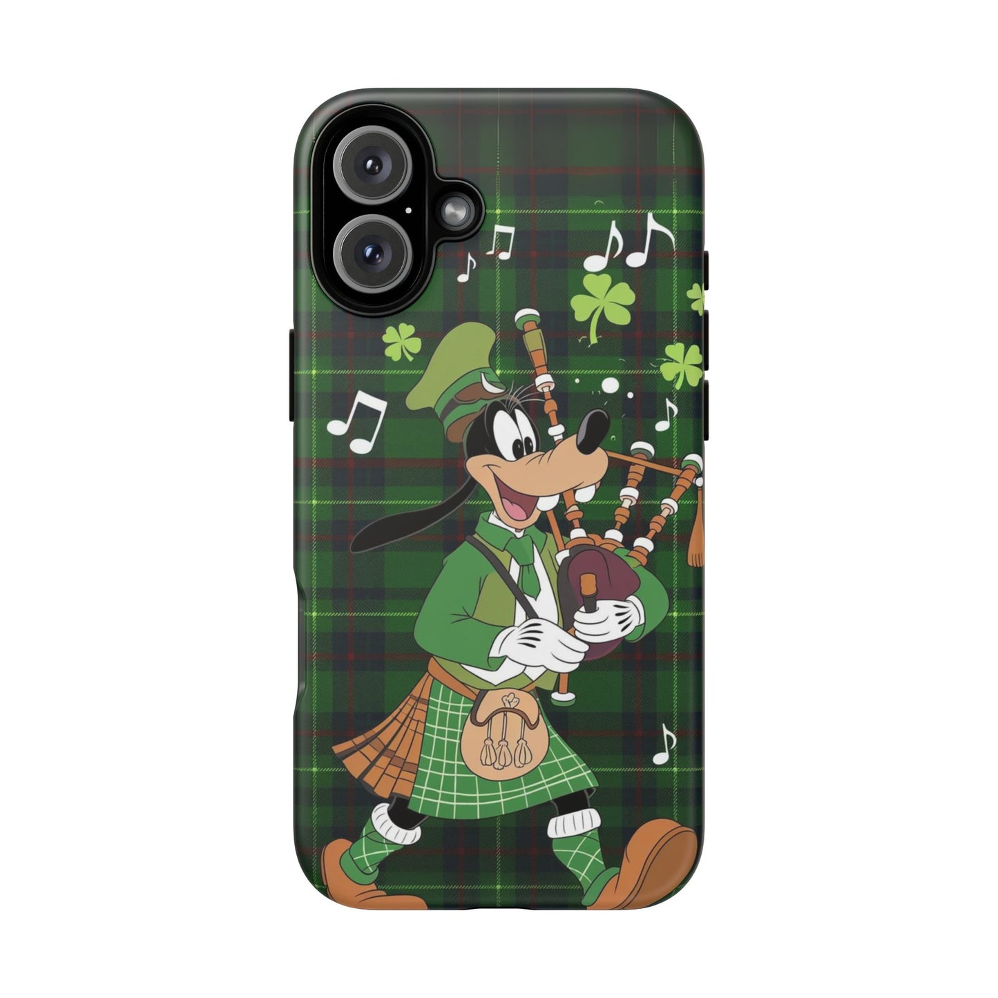 Disney Goofy St. Patrick's Day Durable Phone Case