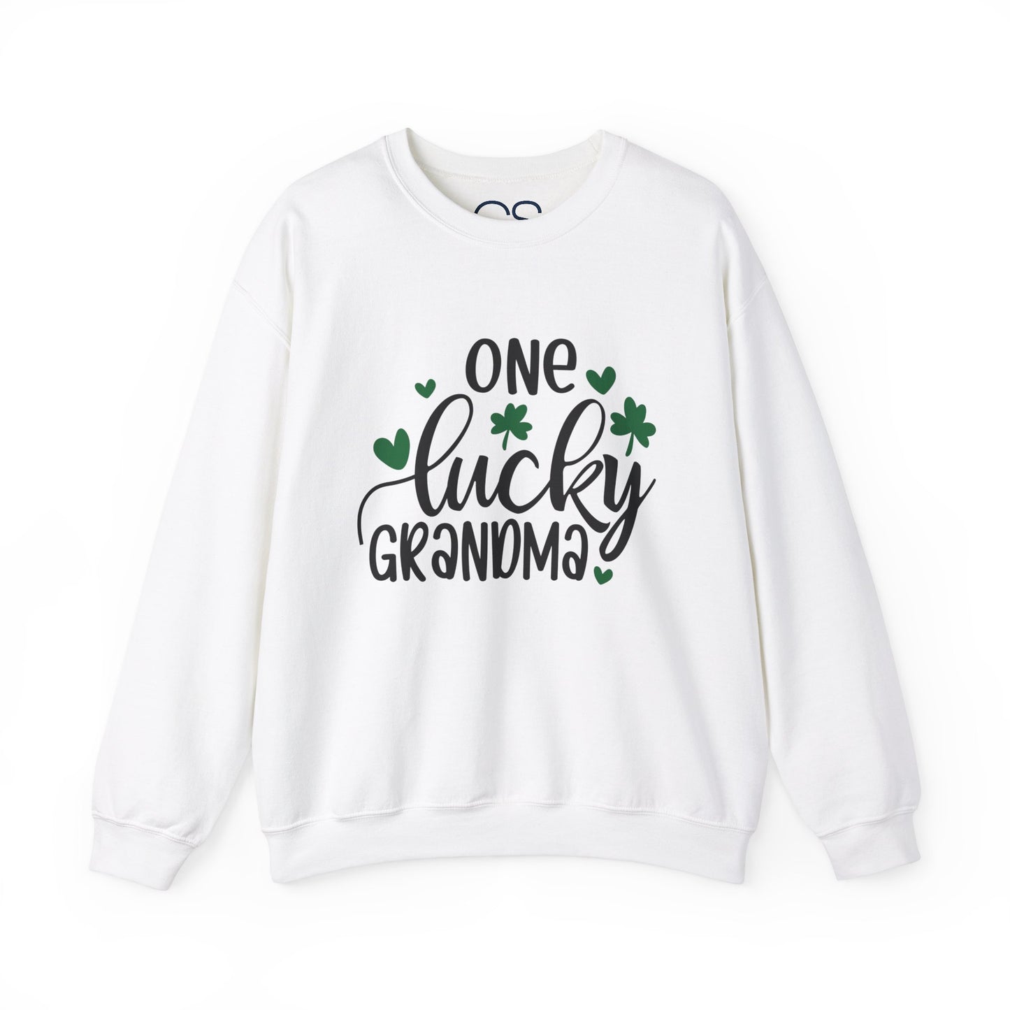Personalized One Lucky Grandma St. Patrick's Day Sweatshirt - With Bundle