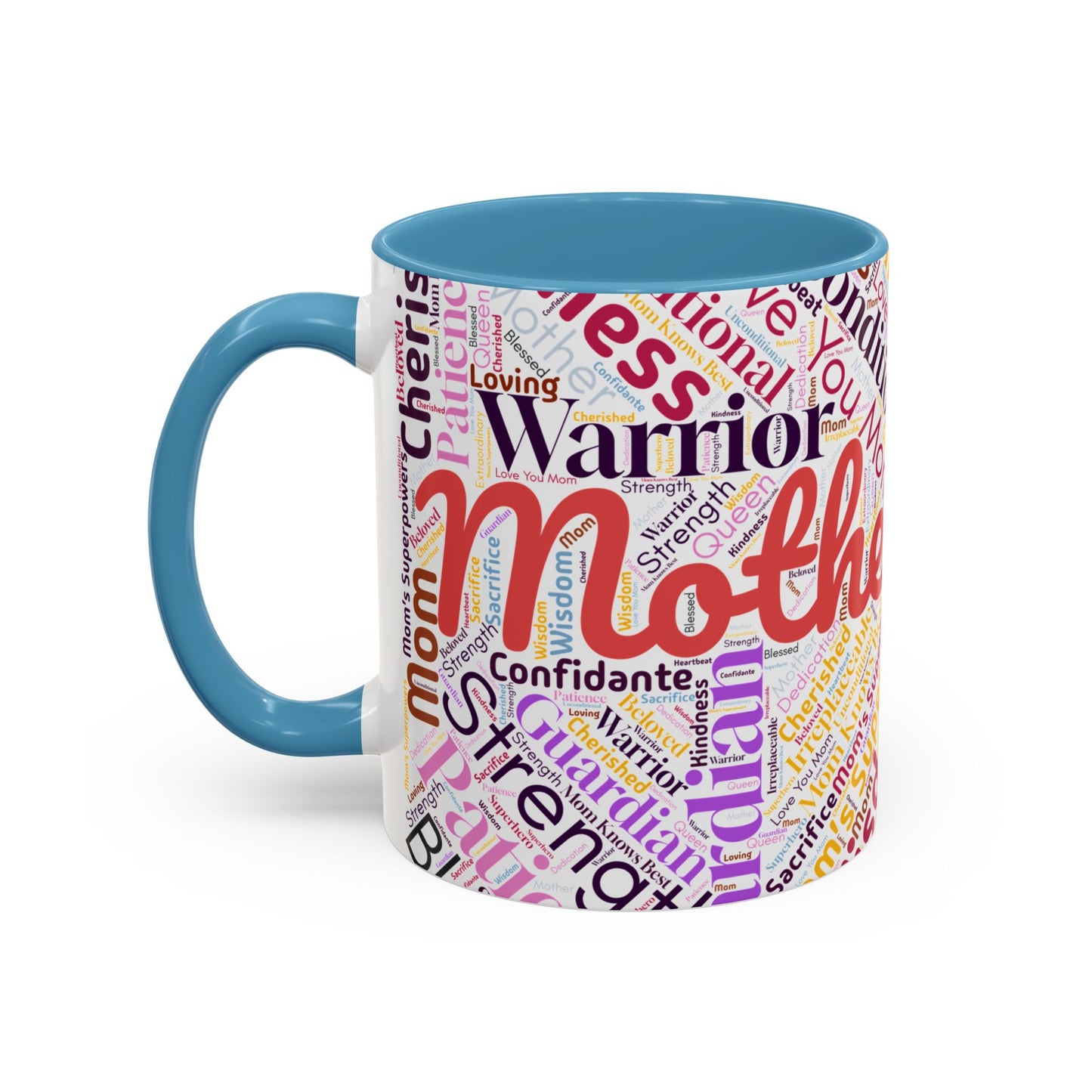 Colorful Mother's Day Word Art Mug