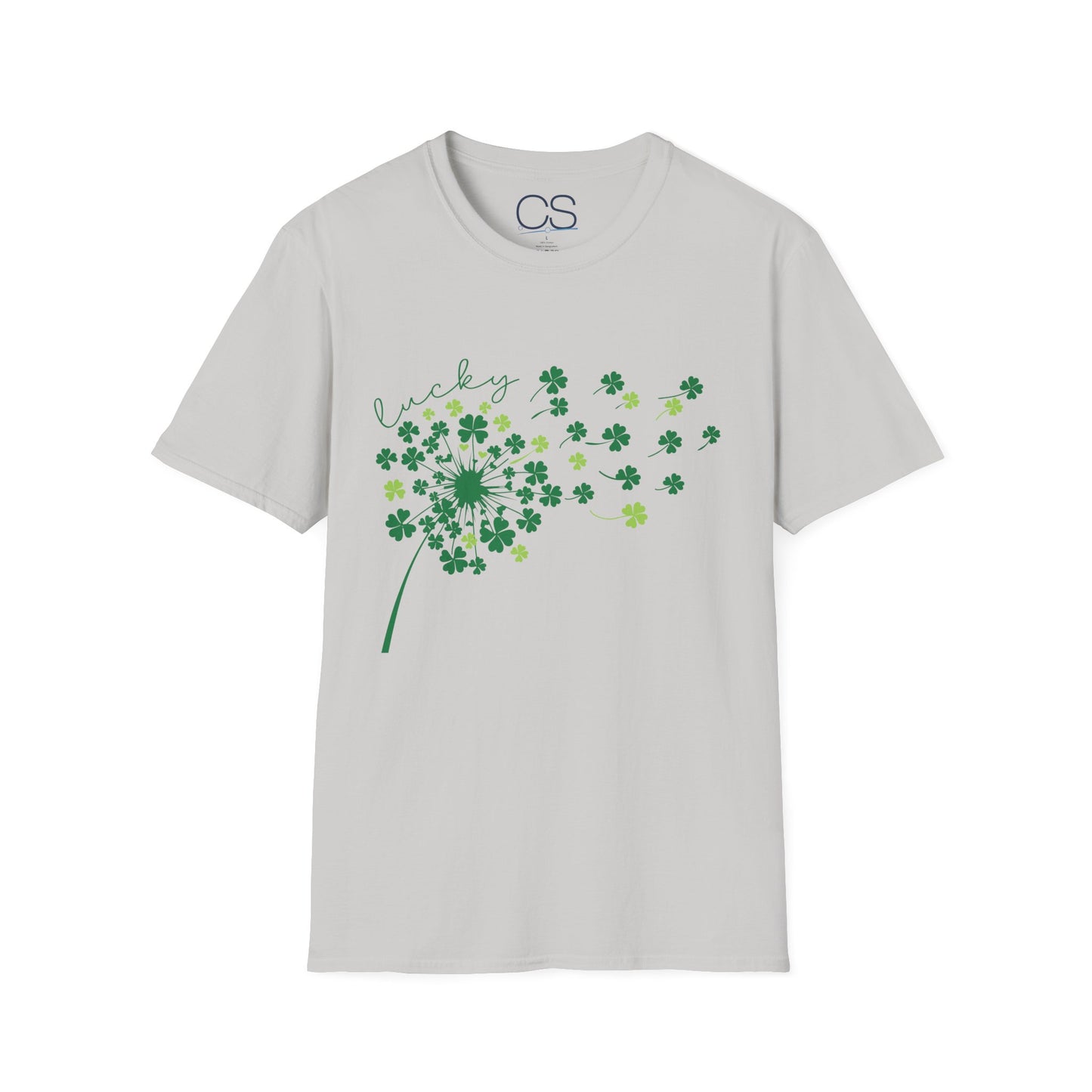 Luck of the Irish Dandelion Unisex Softstyle T-Shirt
