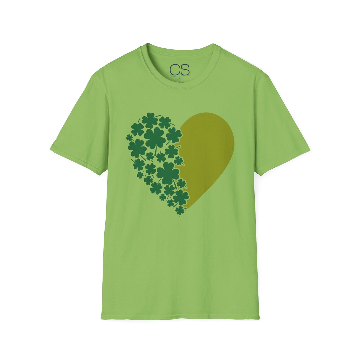 Irish Shamrock Heart T-Shirt