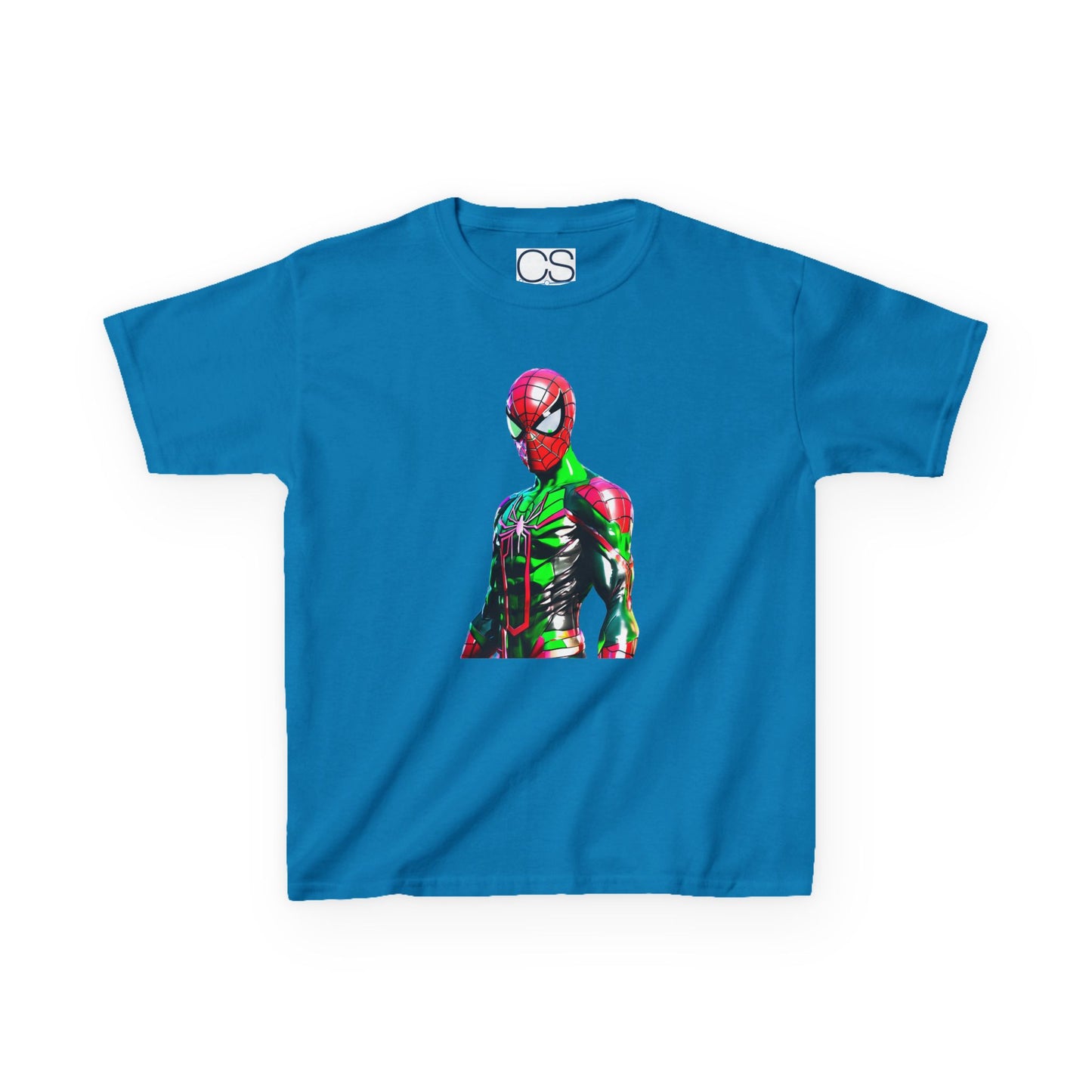 Spider-Man St. Patrick's Day Kids Heavy Cotton T-Shirt