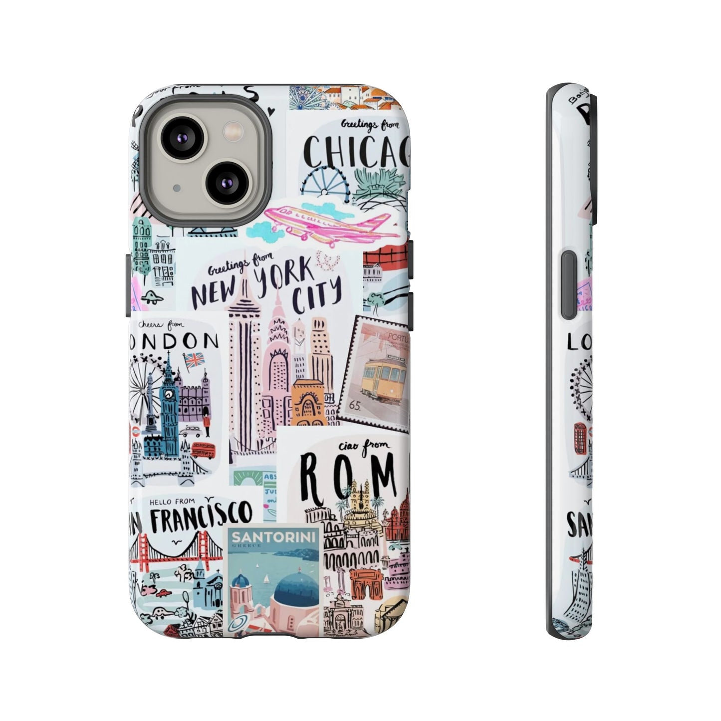 Wanderlust Travel-Themed Durable Phone Case
