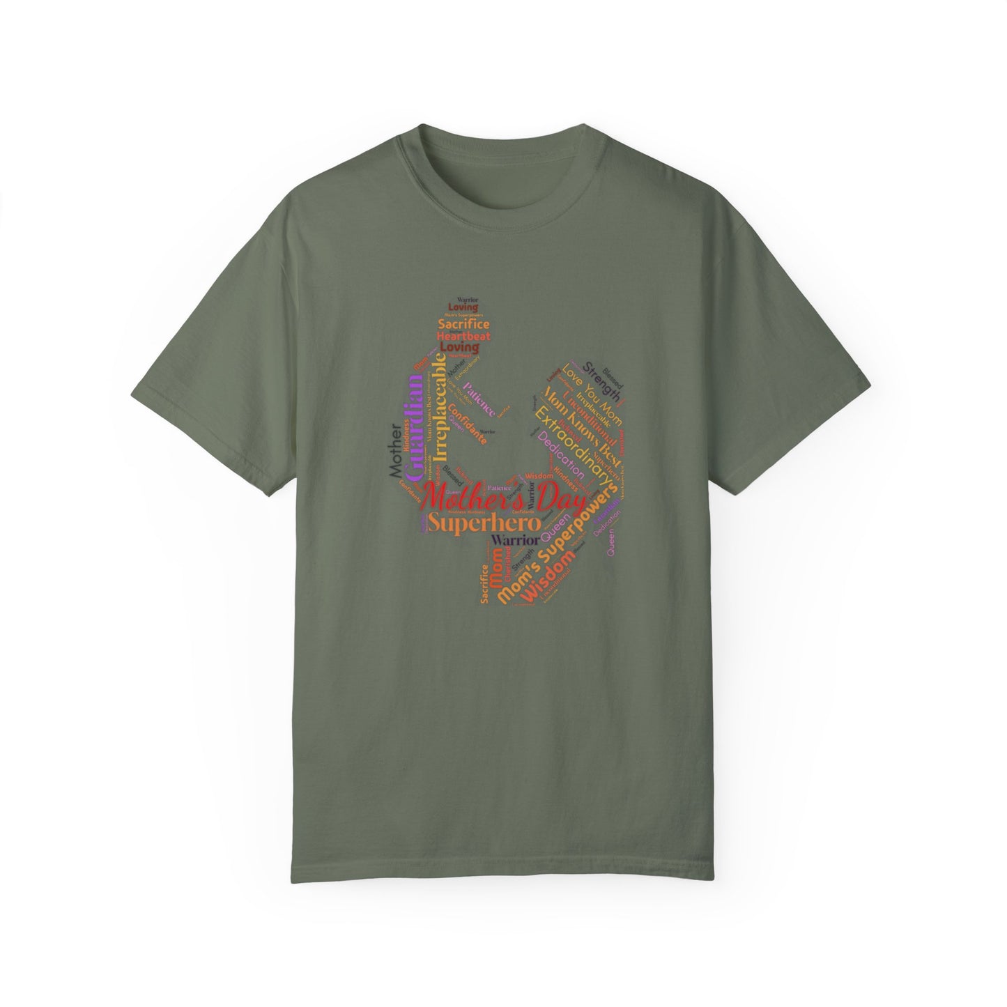 Mother and Child Word Art T-Shirt
