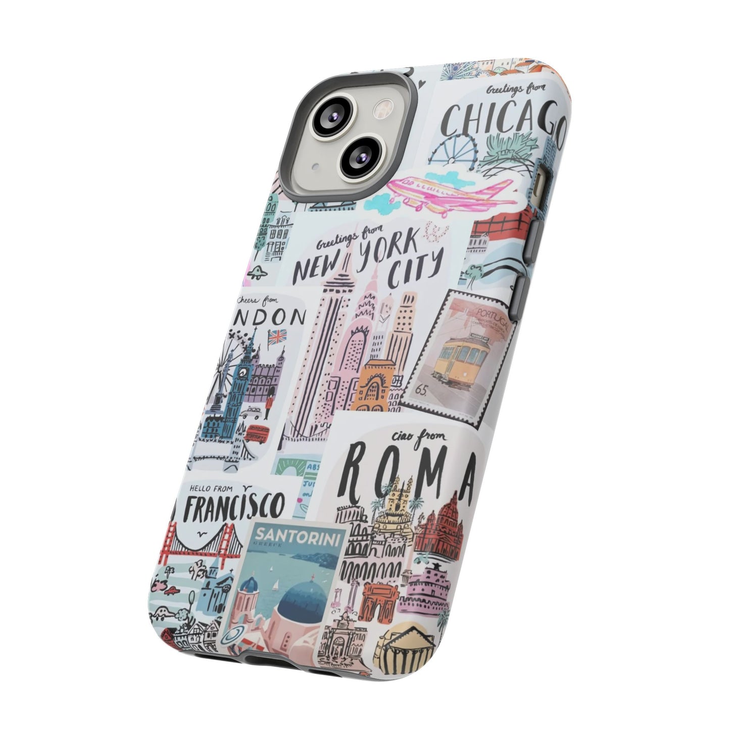 Wanderlust Travel-Themed Durable Phone Case