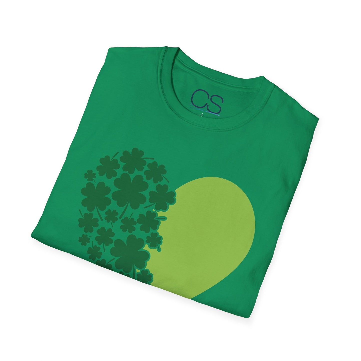 Irish Shamrock Heart T-Shirt