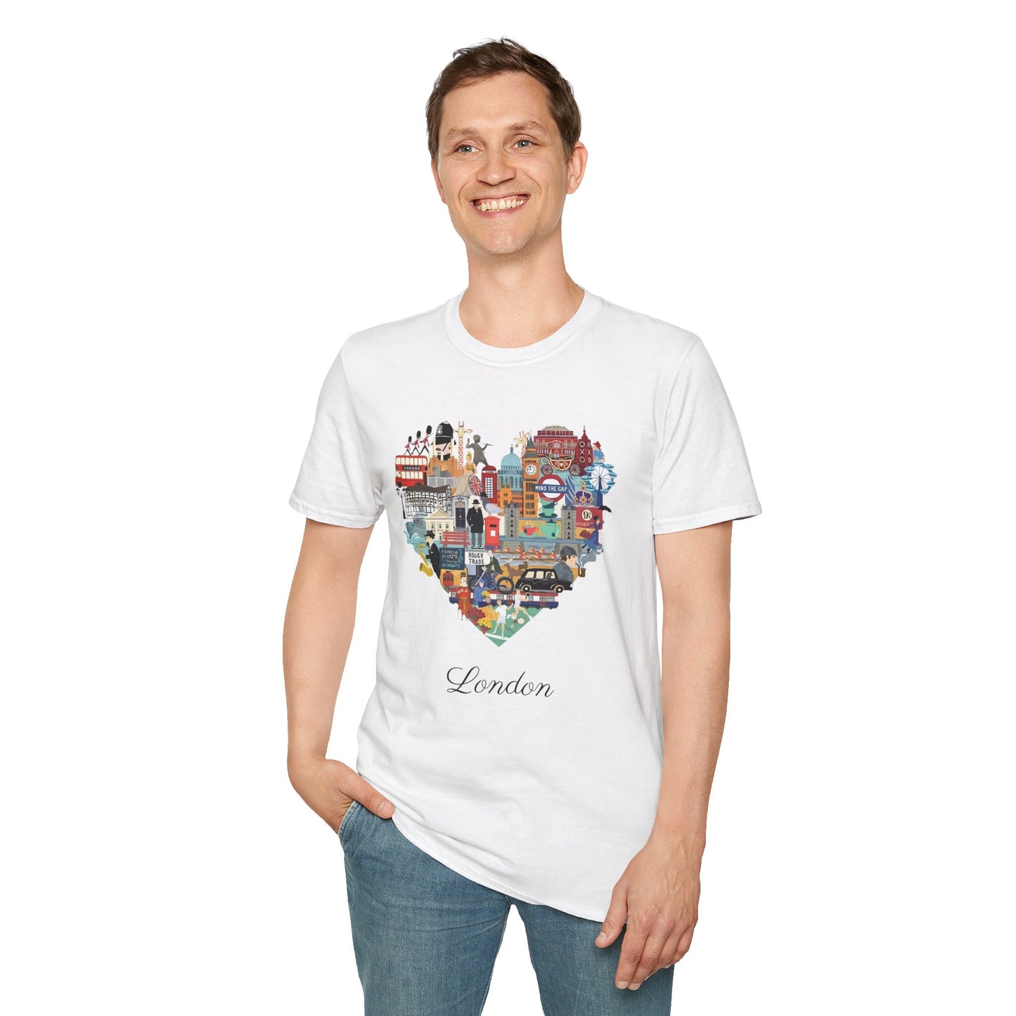 London Heart Collage T-Shirt
