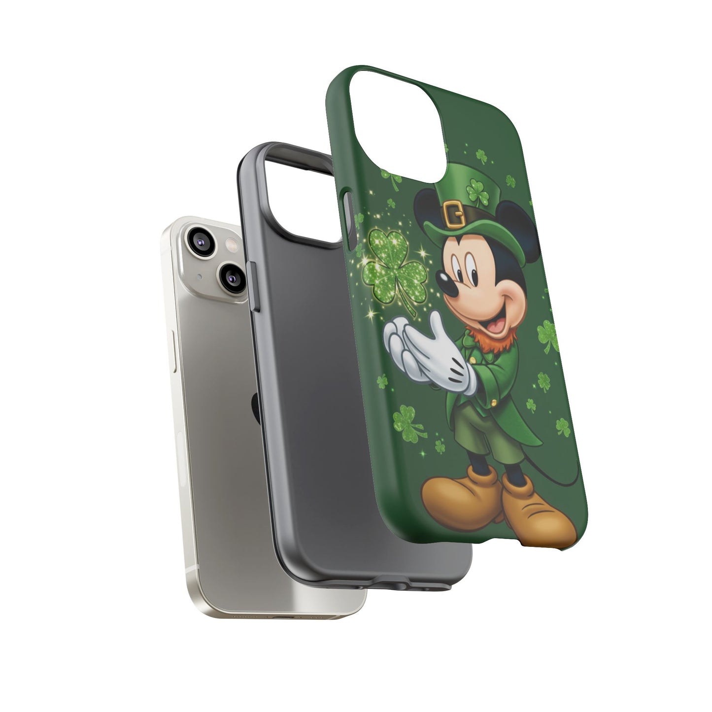 Disney Mickey Shamrock Durable Phone Case