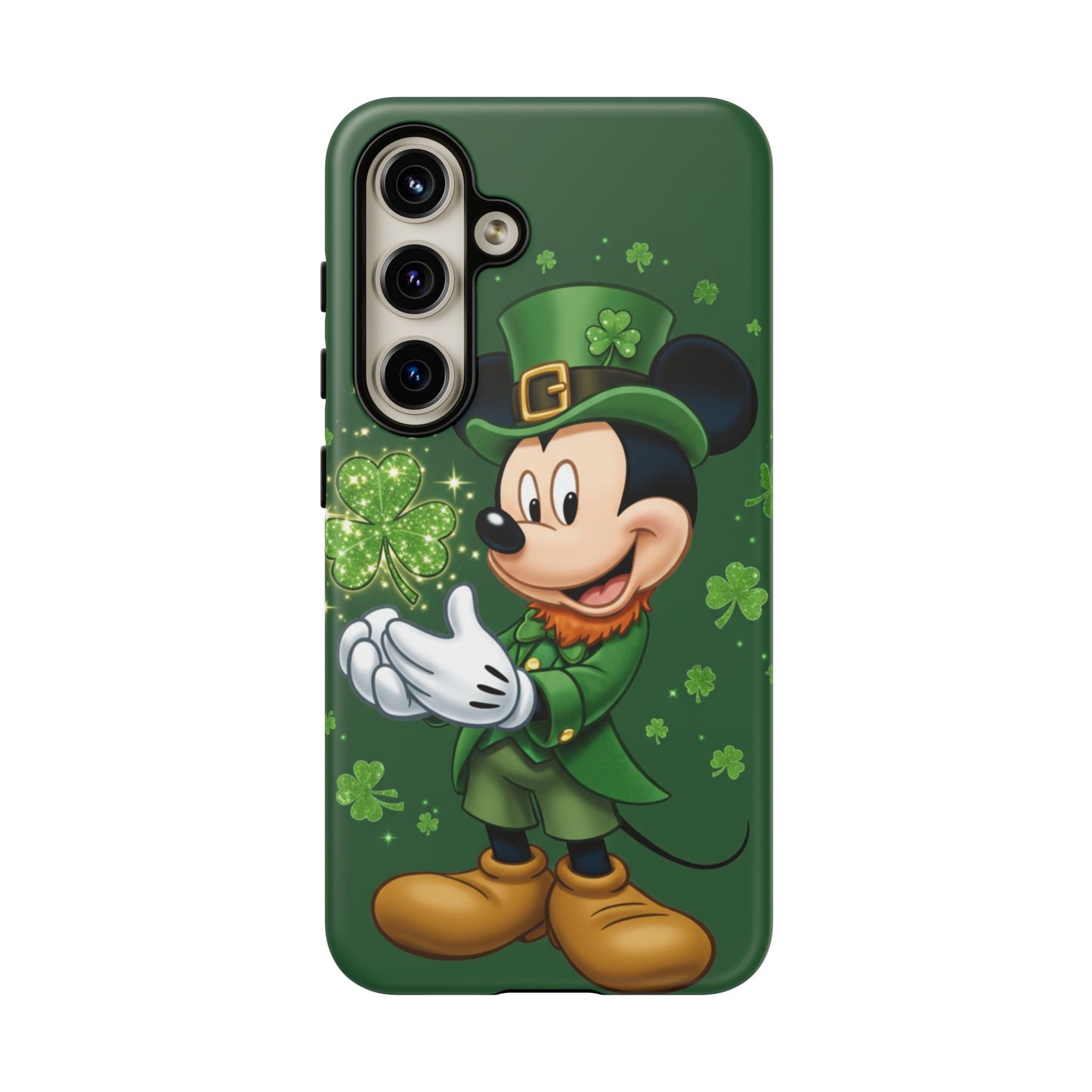 Disney Mickey Shamrock Durable Phone Case