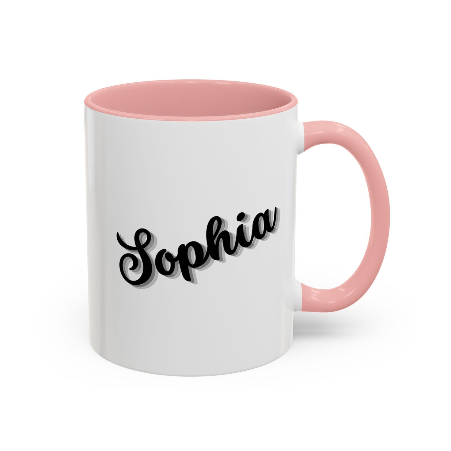 Custom "You Are Loved" Valentine's Day Color Mug with Personalized Name