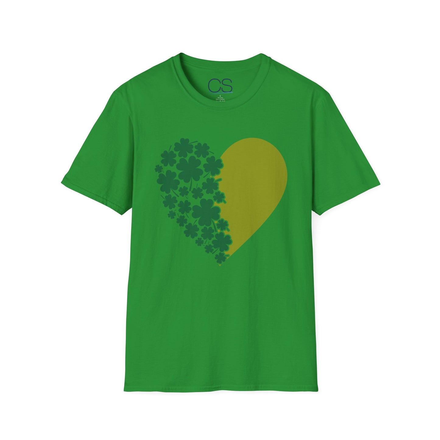 Irish Shamrock Heart T-Shirt