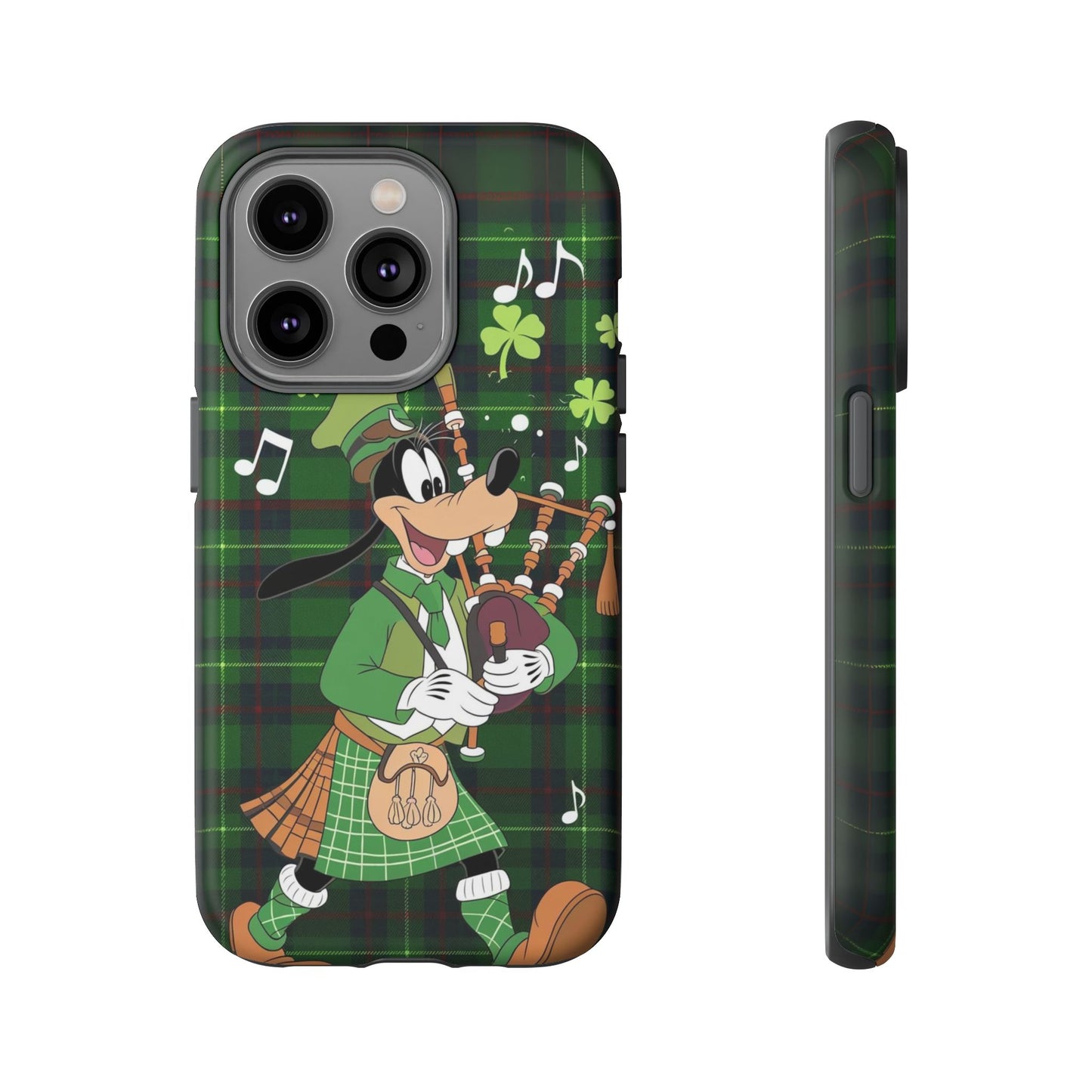 Disney Goofy St. Patrick's Day Durable Phone Case