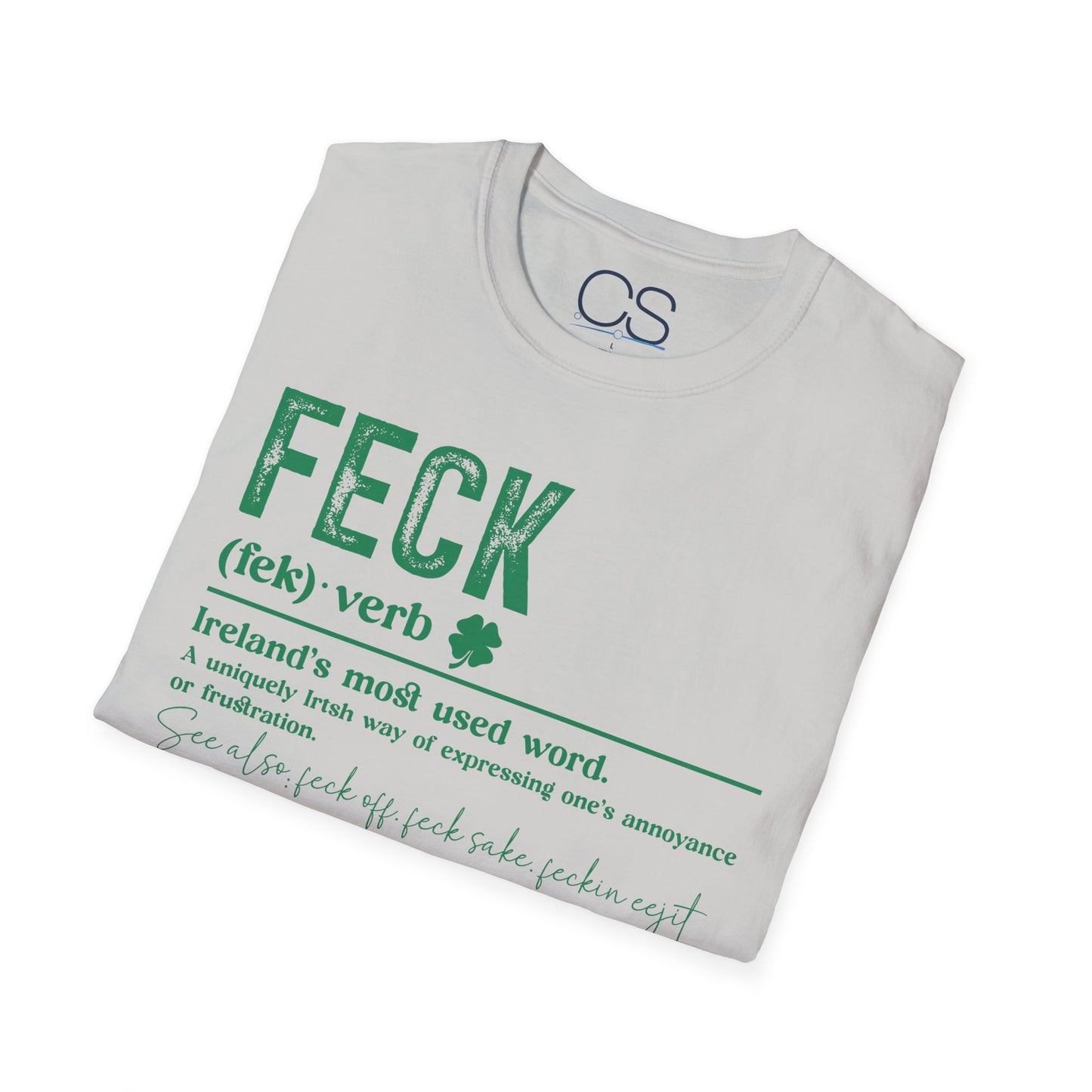 Luck of the Irish Shamrock Unisex Softstyle T-Shirt