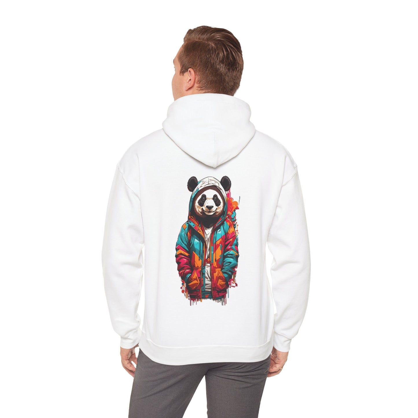 Trendy Panda Hooded Sweatshirt