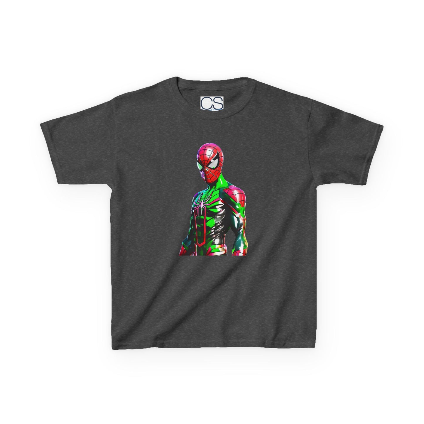 Spider-Man St. Patrick's Day Kids Heavy Cotton T-Shirt