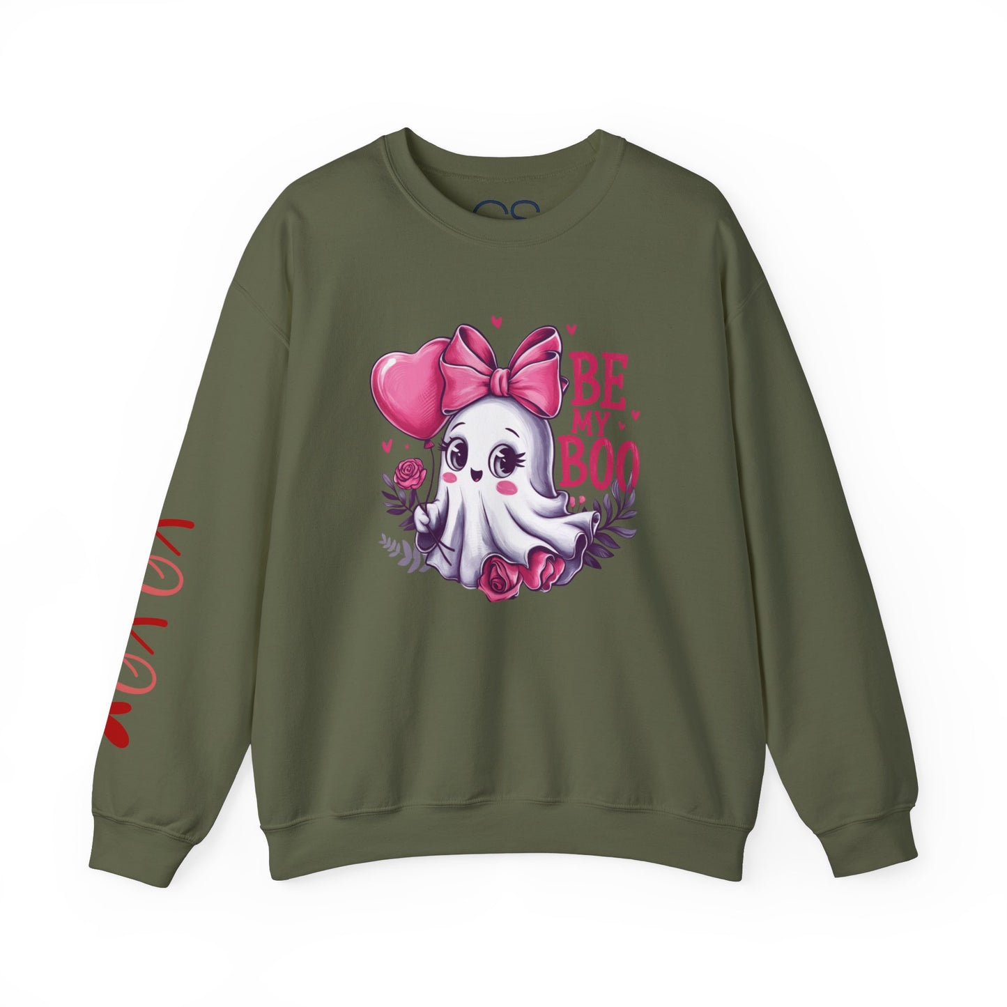 Cute and Comfy Ghost Crewneck Sweatshirt