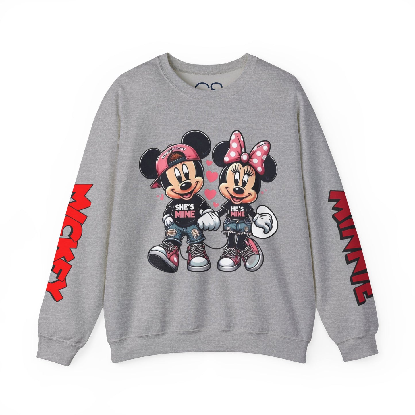 Mickey & Minnie Couples Crewneck Sweatshirt