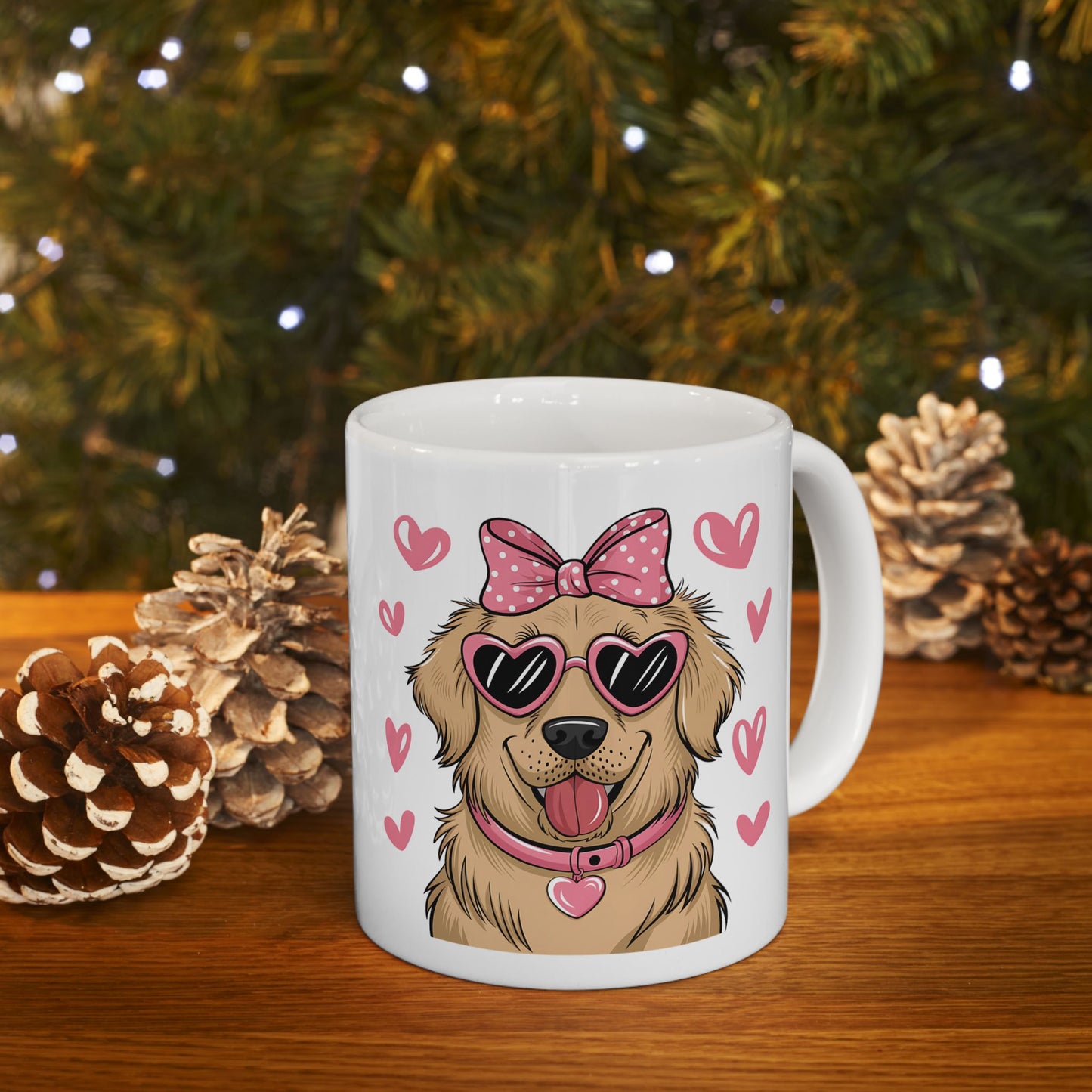 Valentine's Day Dog Mug