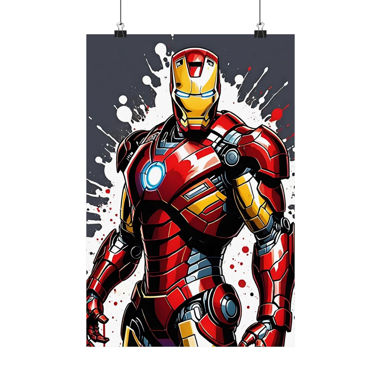 Armored Hero Premium Art Poster