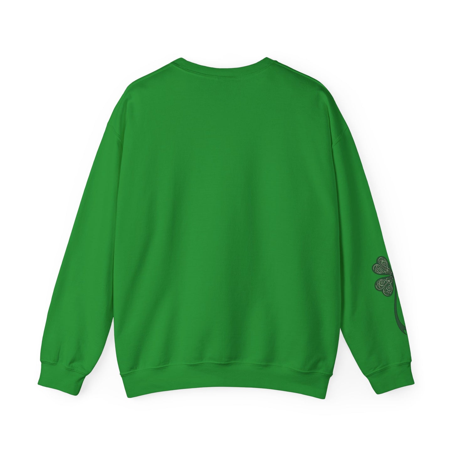 Lucky Shamrock Checkerboard Crewneck Sweatshirt
