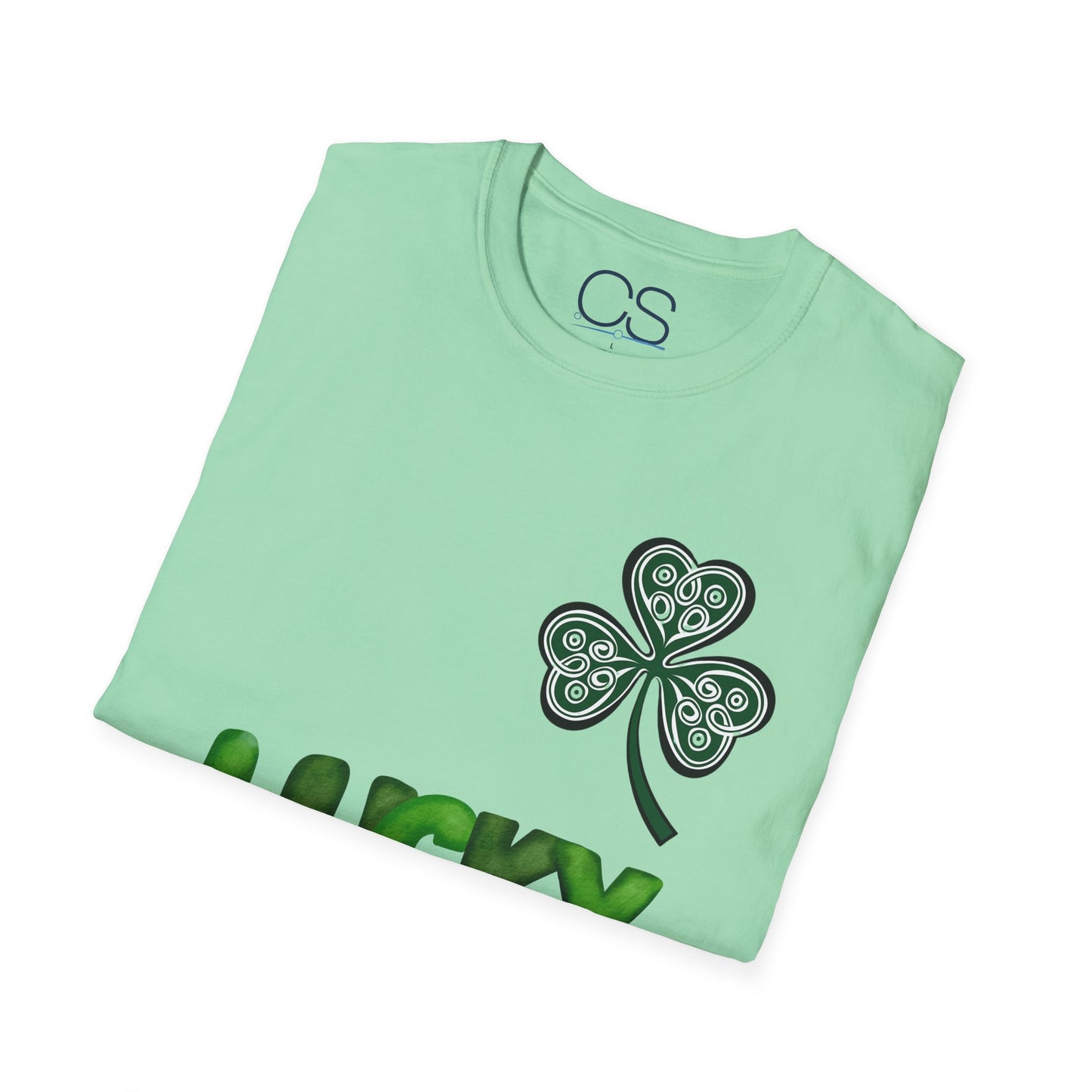Double-Sided St. Patrick's Day Irish Shamrock Unisex Softstyle T-Shirt