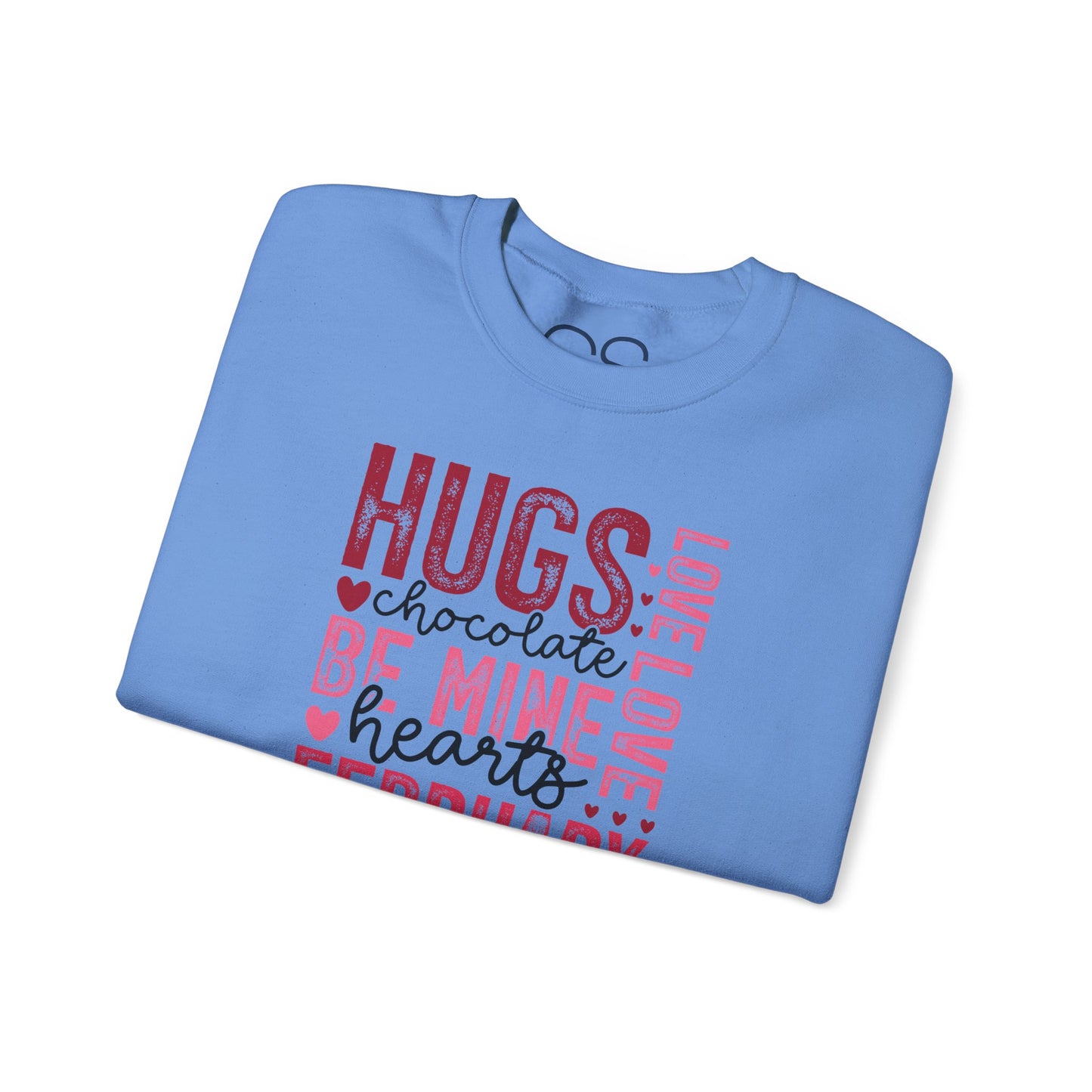 Cozy and Romantic Typography Crewneck Sweatshirt