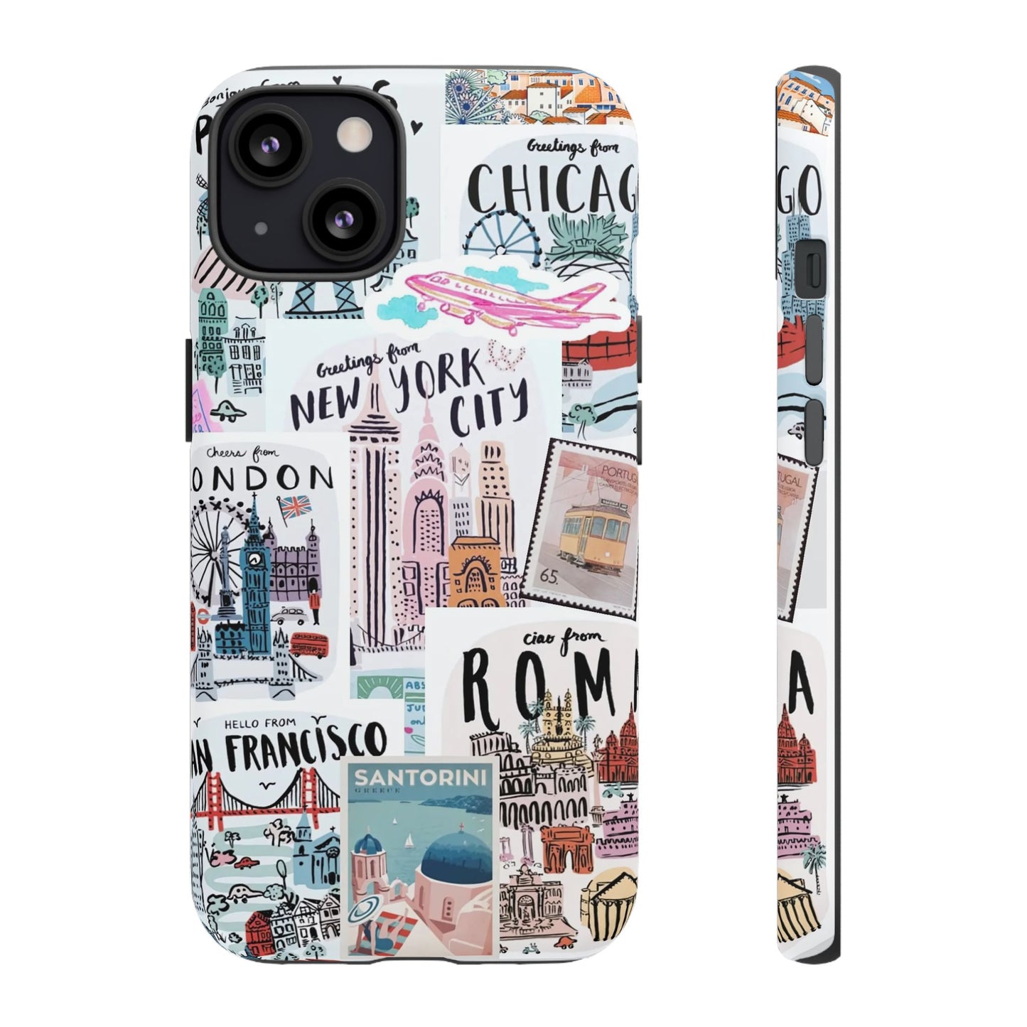 Wanderlust Travel-Themed Durable Phone Case
