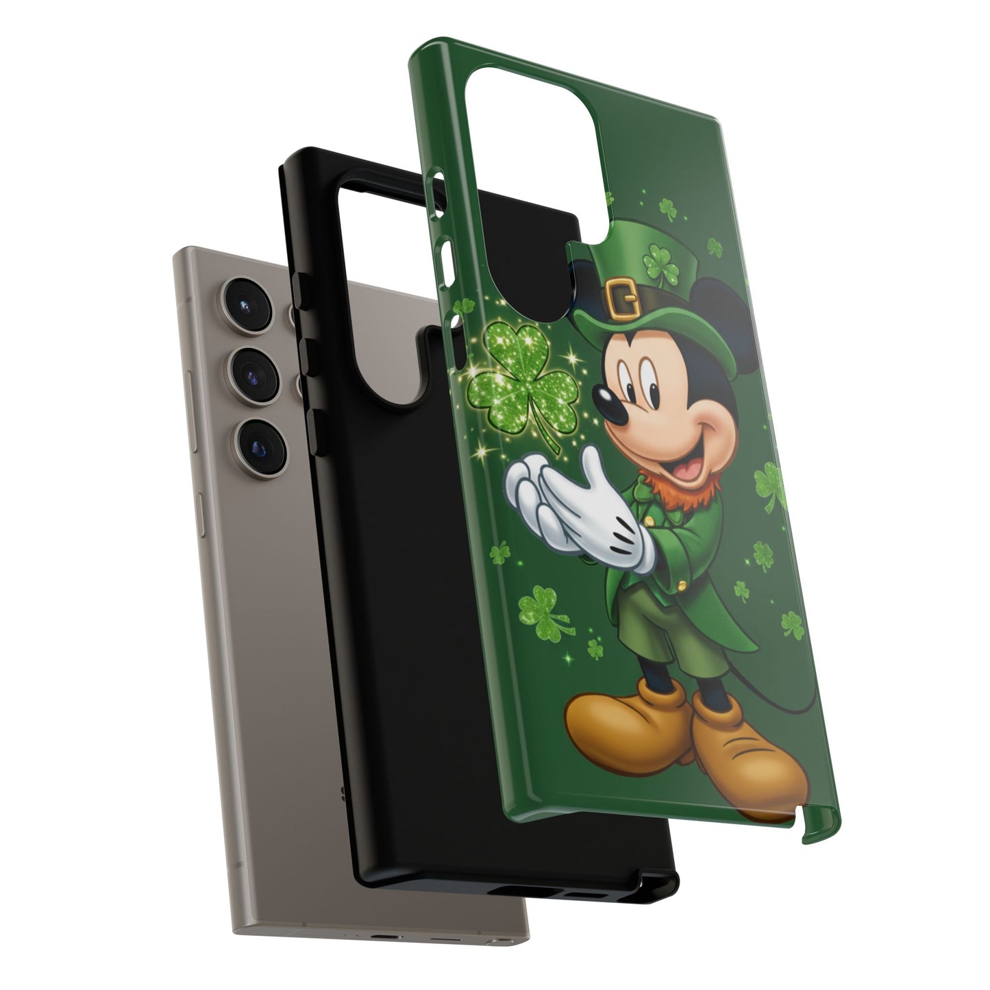 Disney Mickey Shamrock Durable Phone Case