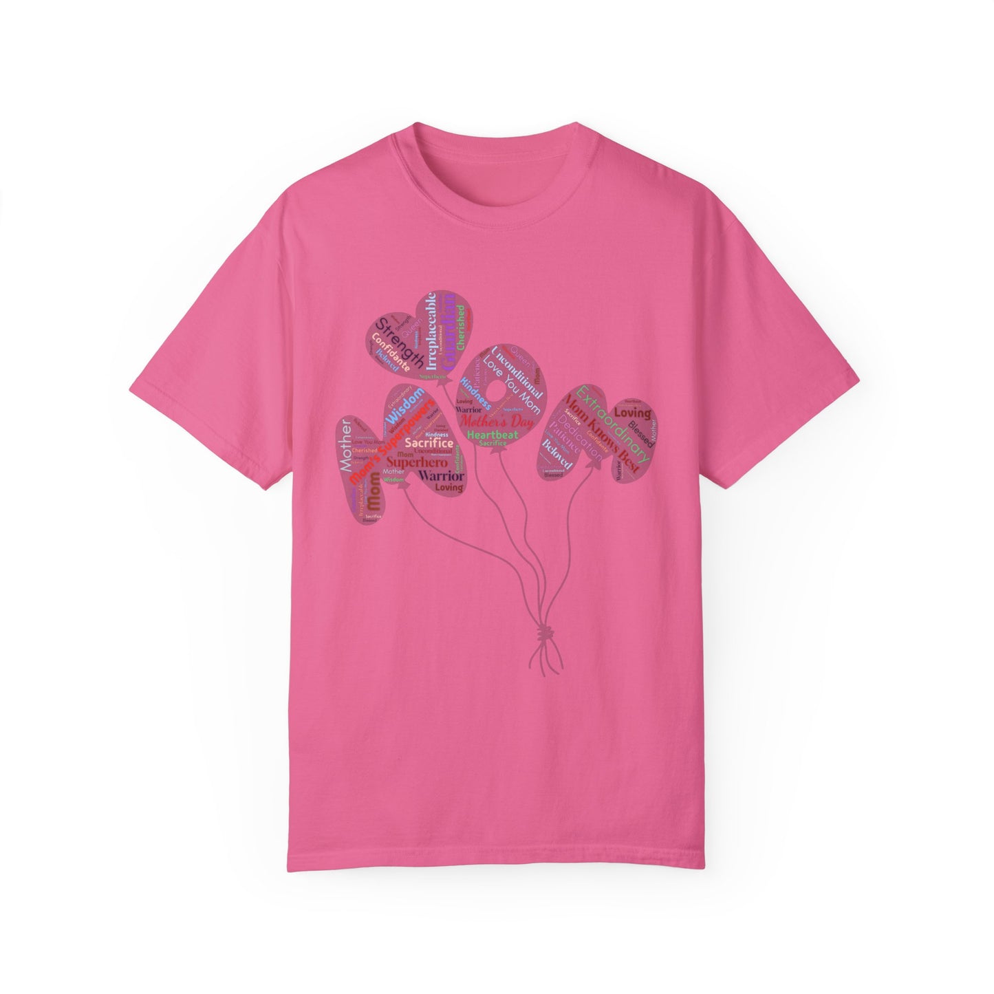 Product Title "Mother's Day Heart Balloons T-Shirt