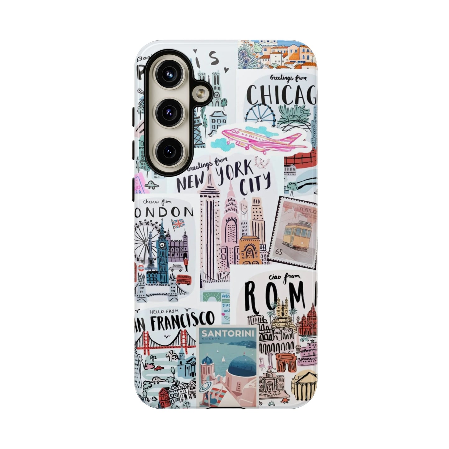Wanderlust Travel-Themed Durable Phone Case