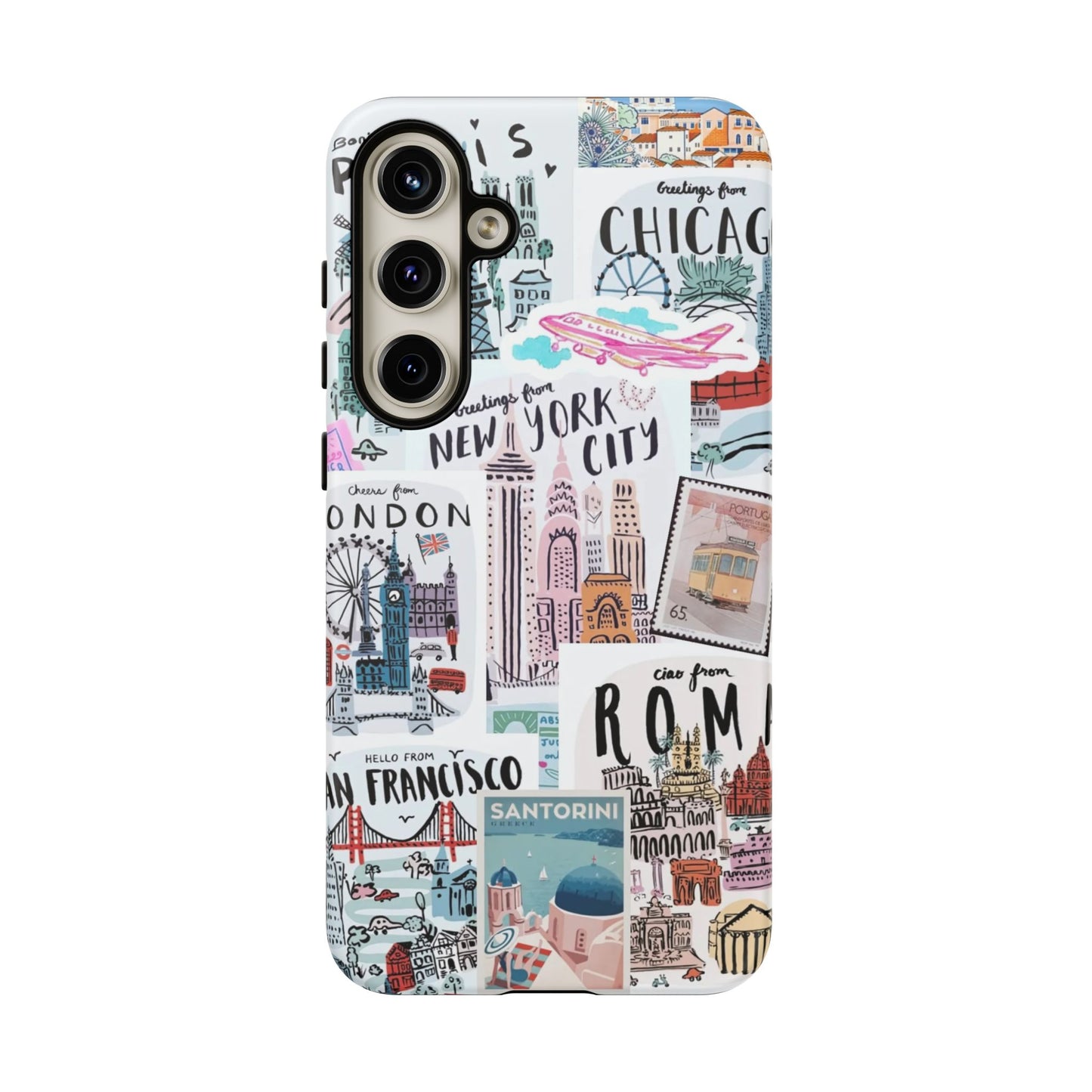 Wanderlust Travel-Themed Durable Phone Case