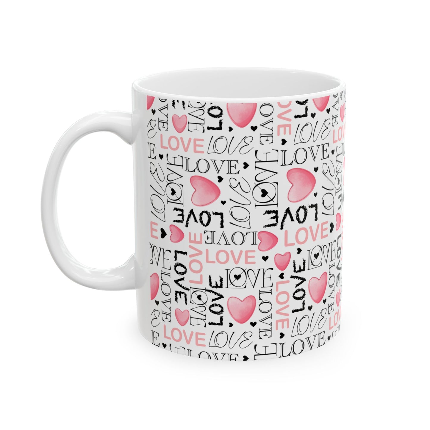 Watercolor XOXO Love Mug