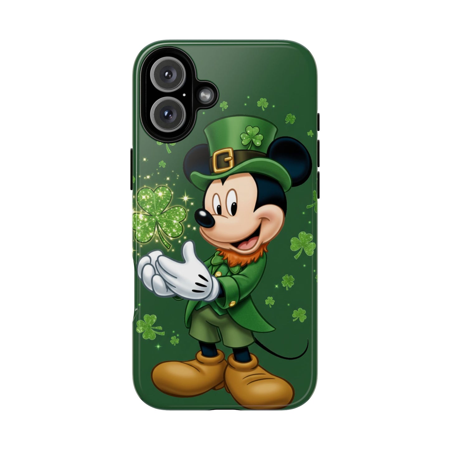 Disney Mickey Shamrock Durable Phone Case