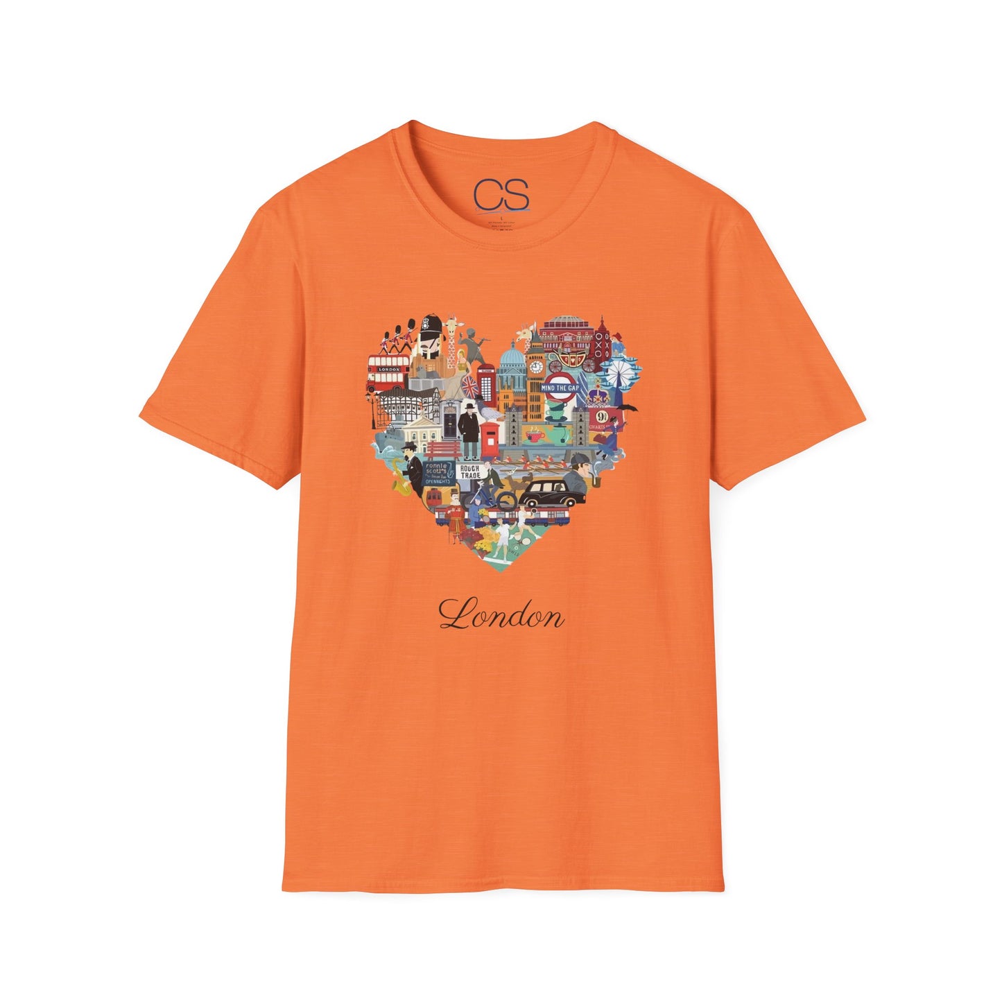 London Heart Collage T-Shirt