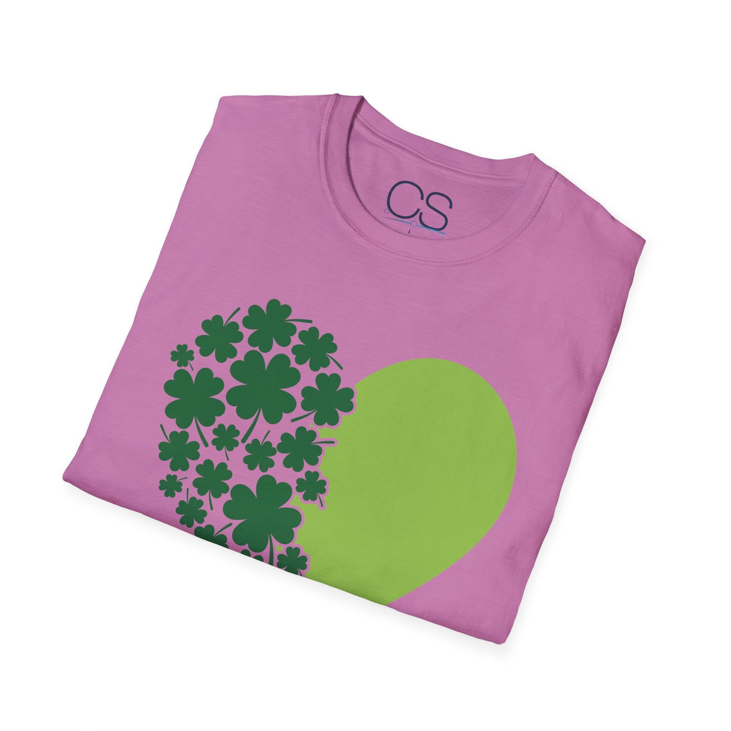 Irish Shamrock Heart T-Shirt
