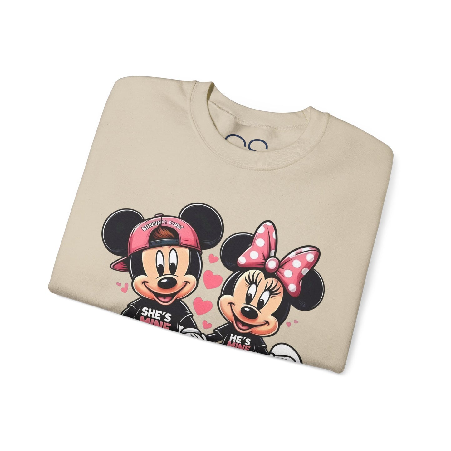 Mickey & Minnie Couples Crewneck Sweatshirt